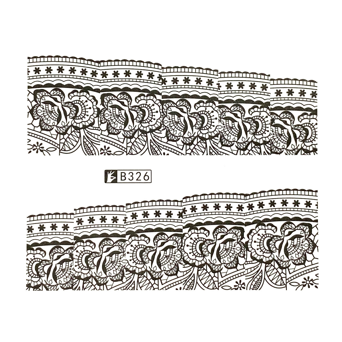 Tatuaj Decor Unghii B 326