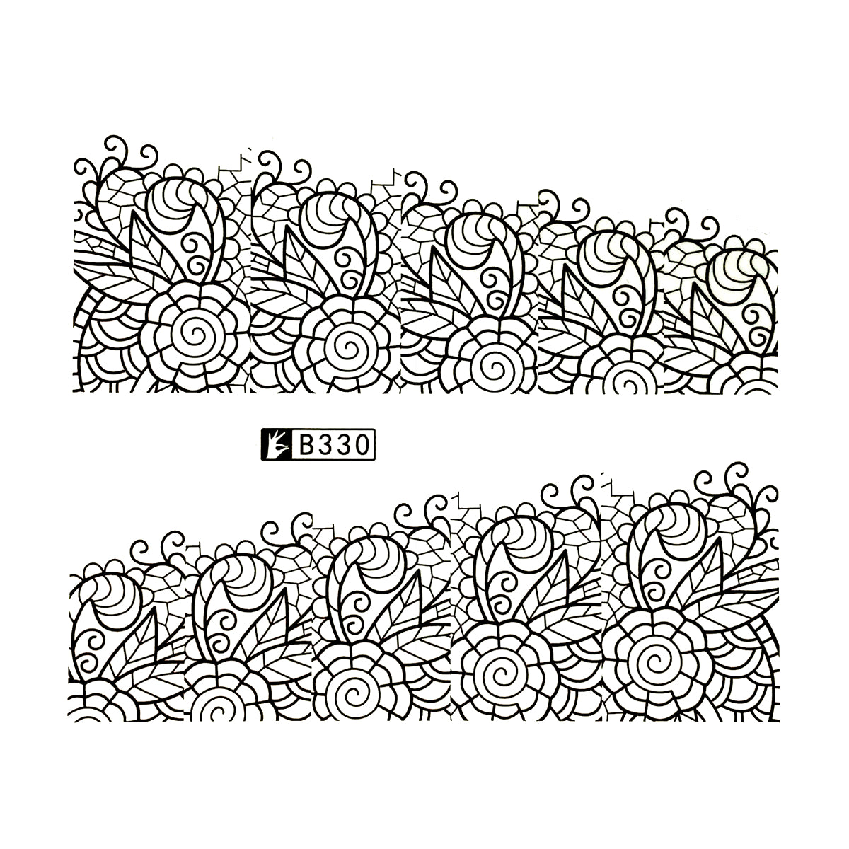 Tatuaj Decor Unghii B 330