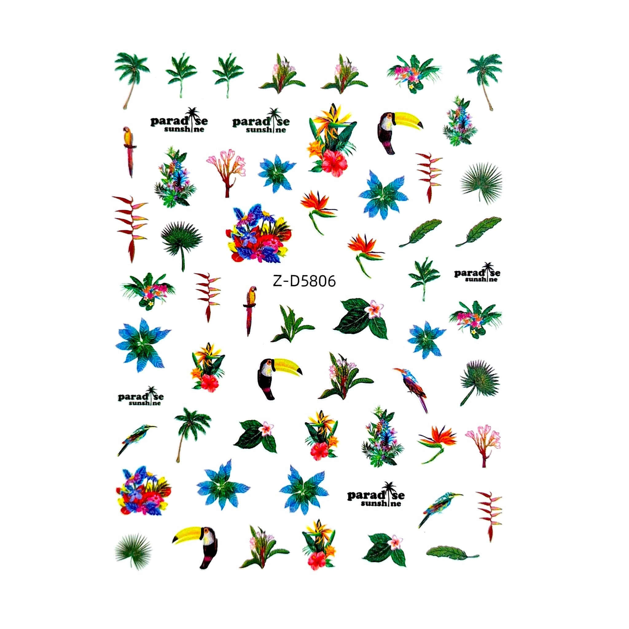 Sticker Decor Unghii 5806