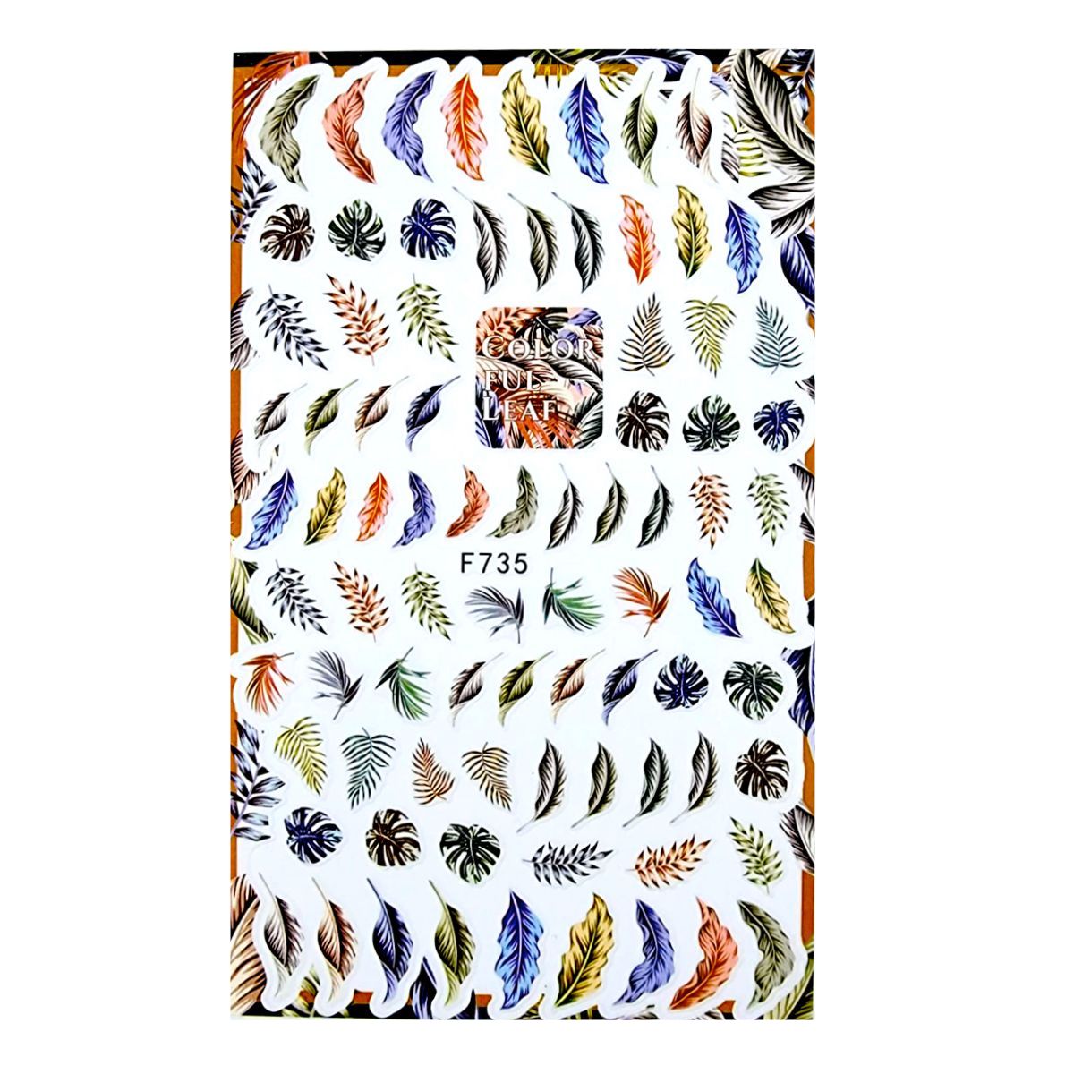 Sticker Unghii Ultra-Fin 735 V