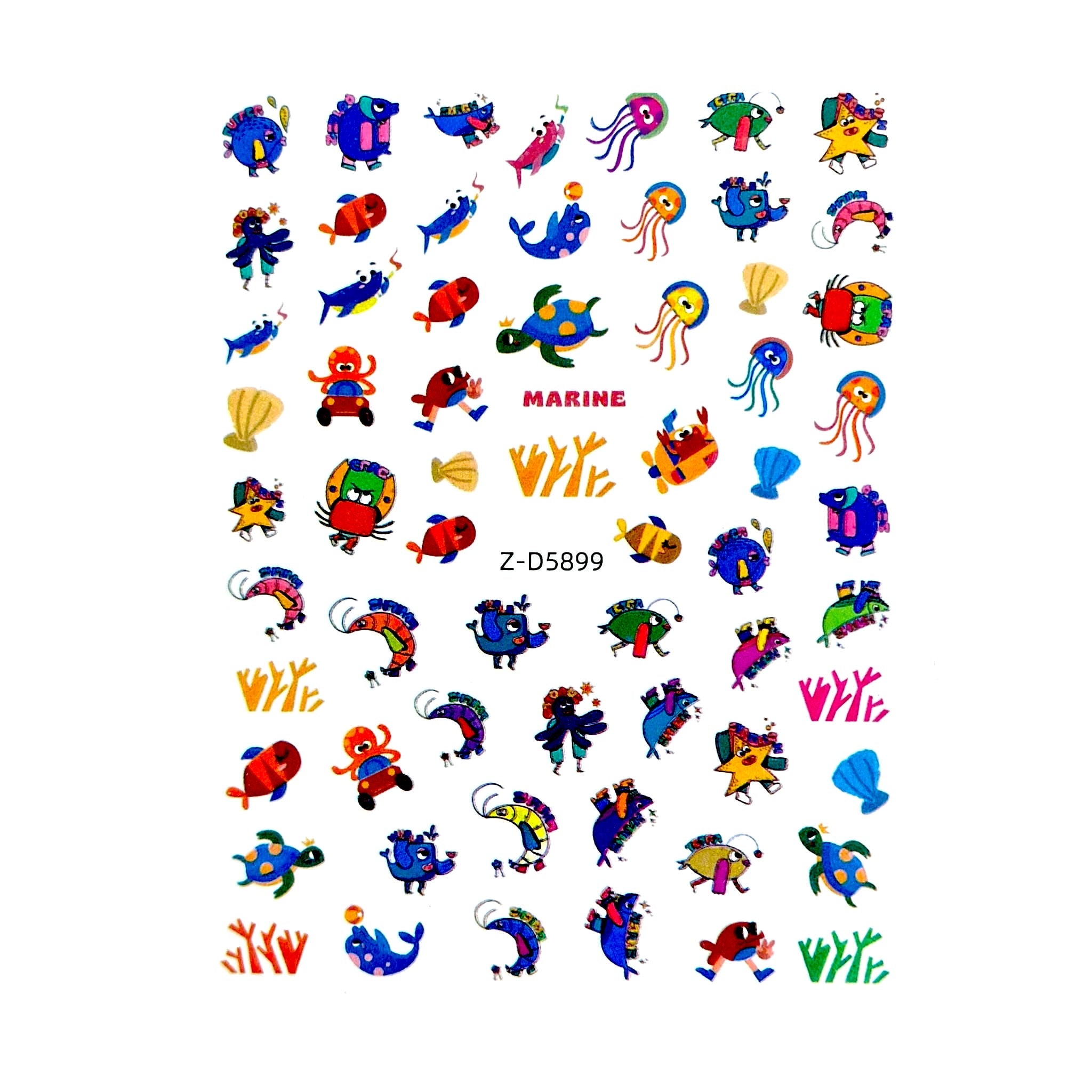 Sticker Decor Unghii 5899