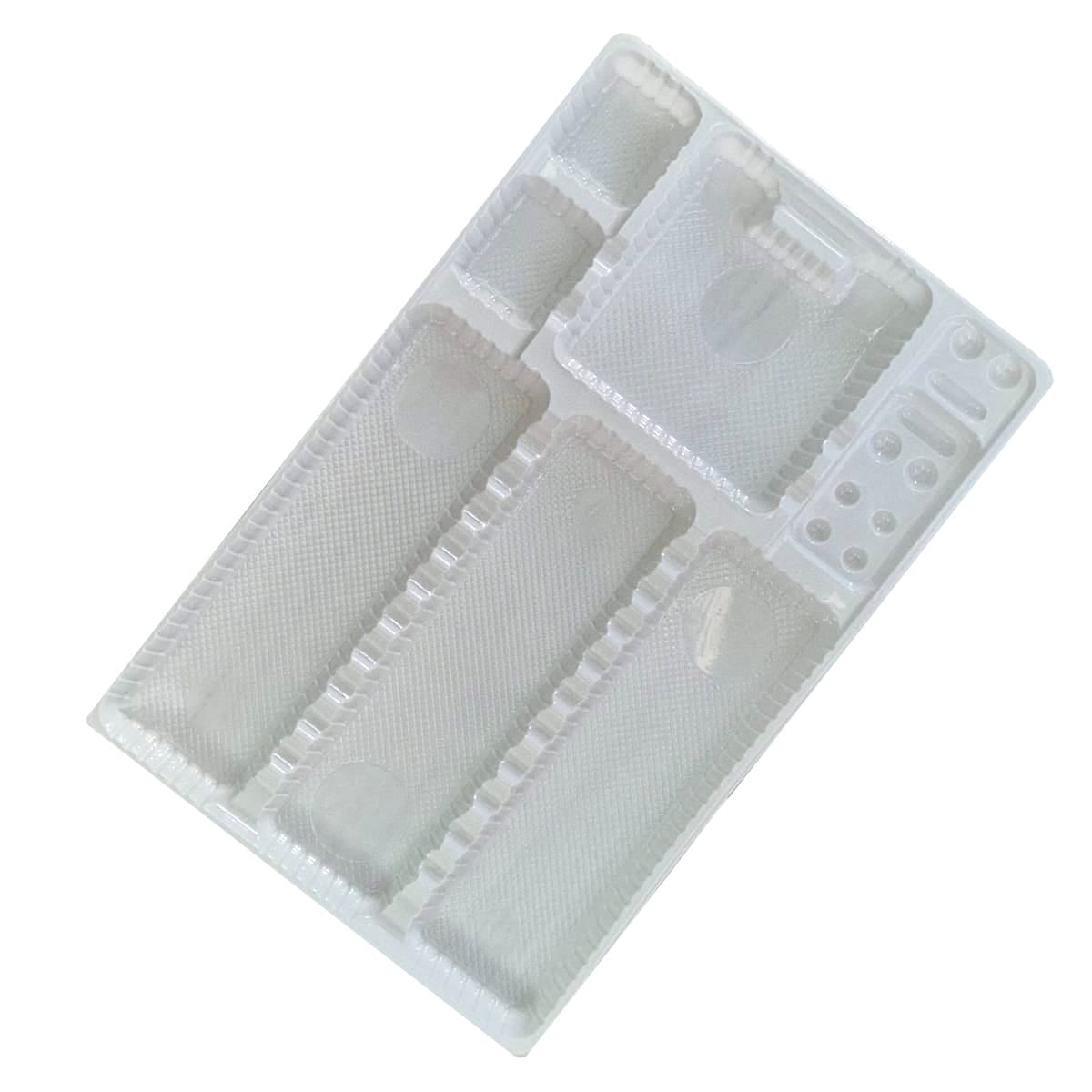 Set 10 buc Tavite unica folosinta nervurate , 190 x 150 x 17mm