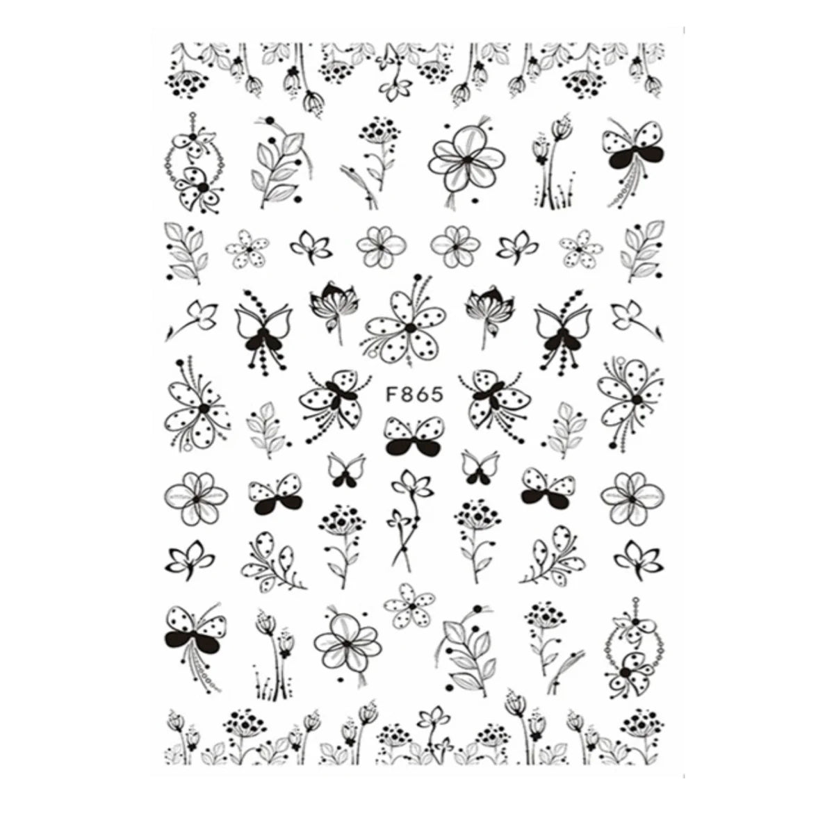 Sticker unghii 865