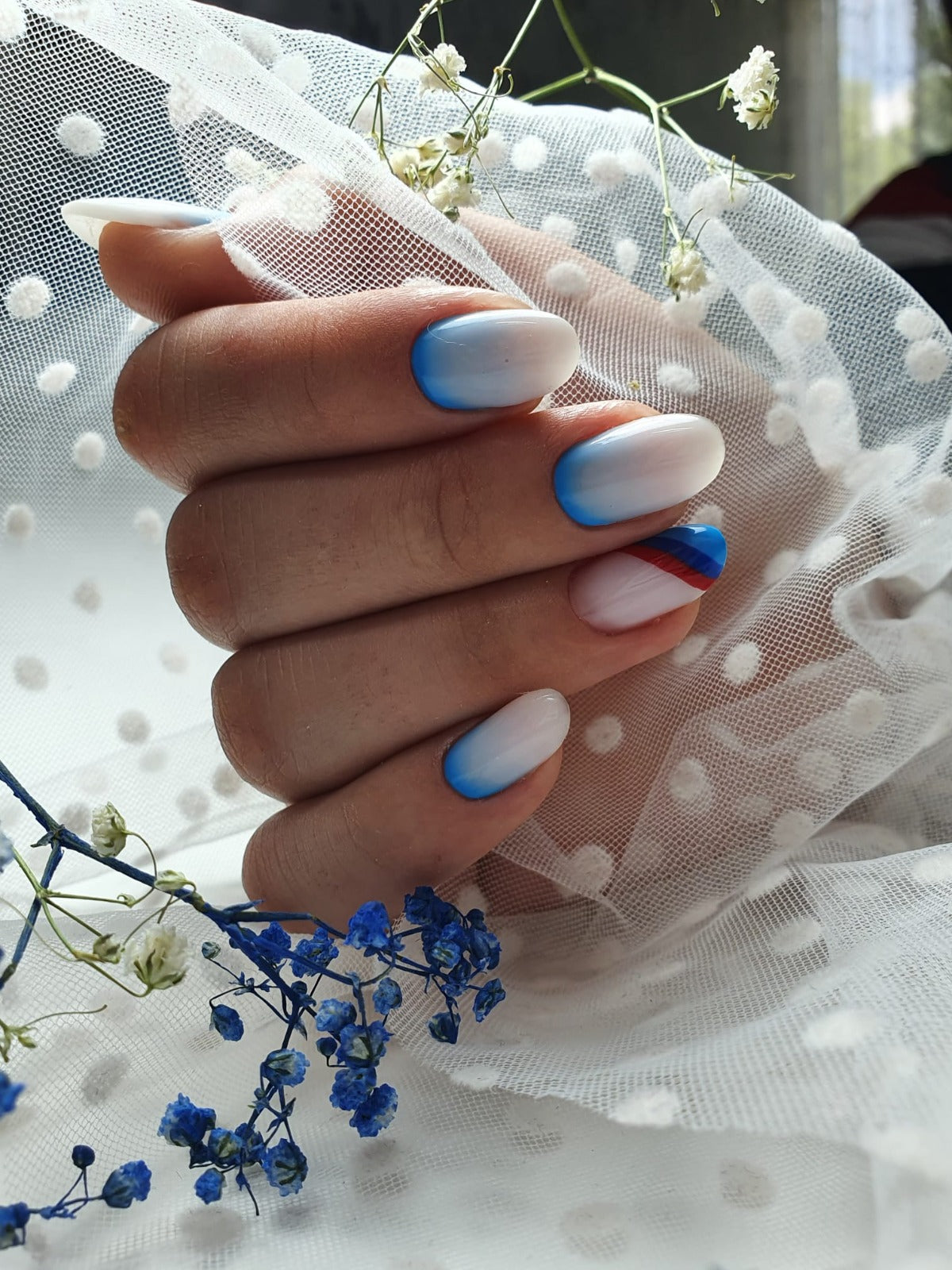 Oja Semipermanenta Baby Blue 15ml 005