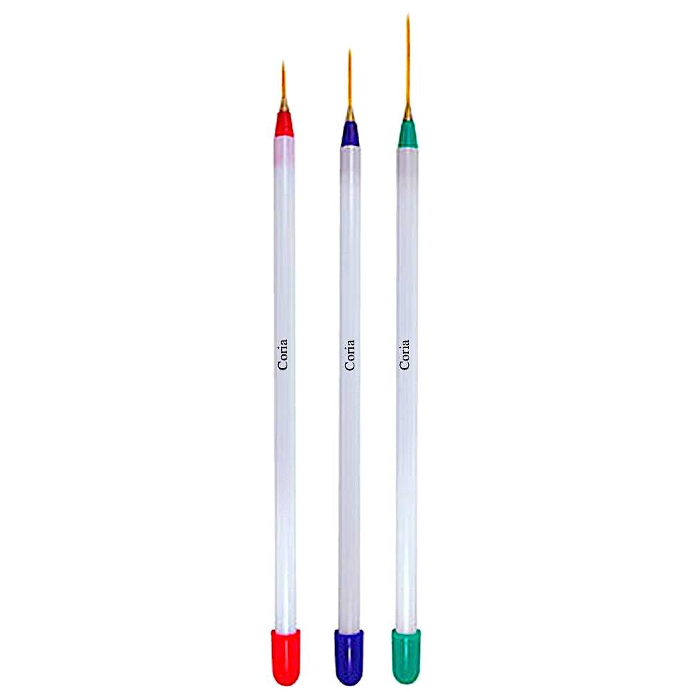 Set 3 Pensule Varf Lung 12mm,20mm,25mm