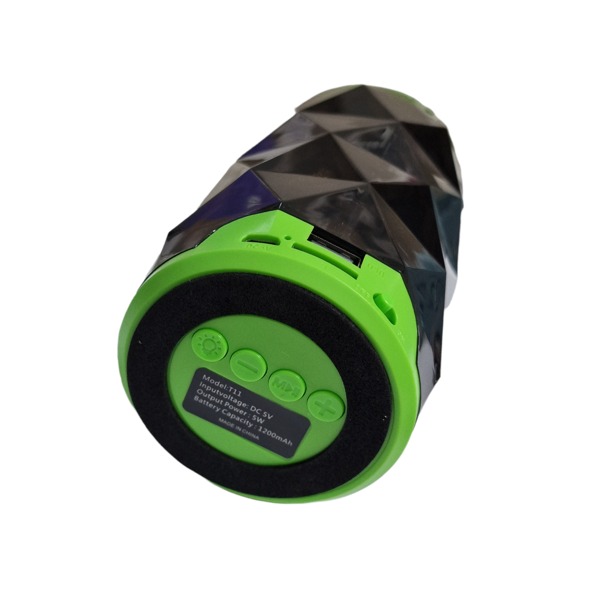 Boxa portabila reincarcabila led disco cu suport de telefon, putere 5 W, 3-4 ore autonomie