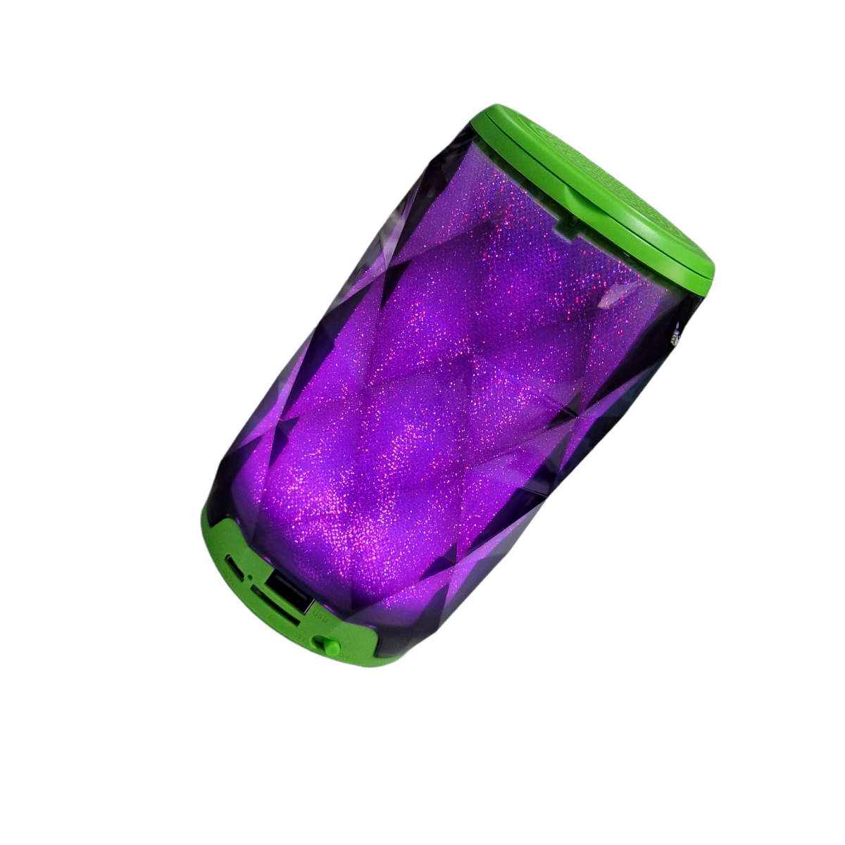 Boxa portabila reincarcabila led disco cu suport de telefon, putere 5 W, 3-4 ore autonomie