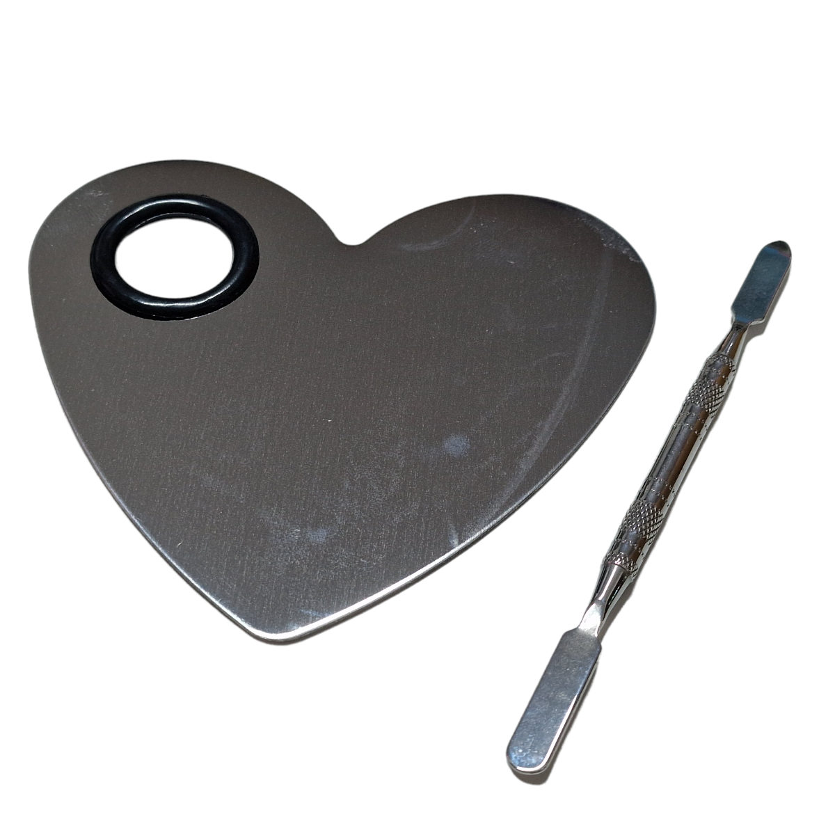 Paleta Din Metal Pentru Mixare Culori forma Inima