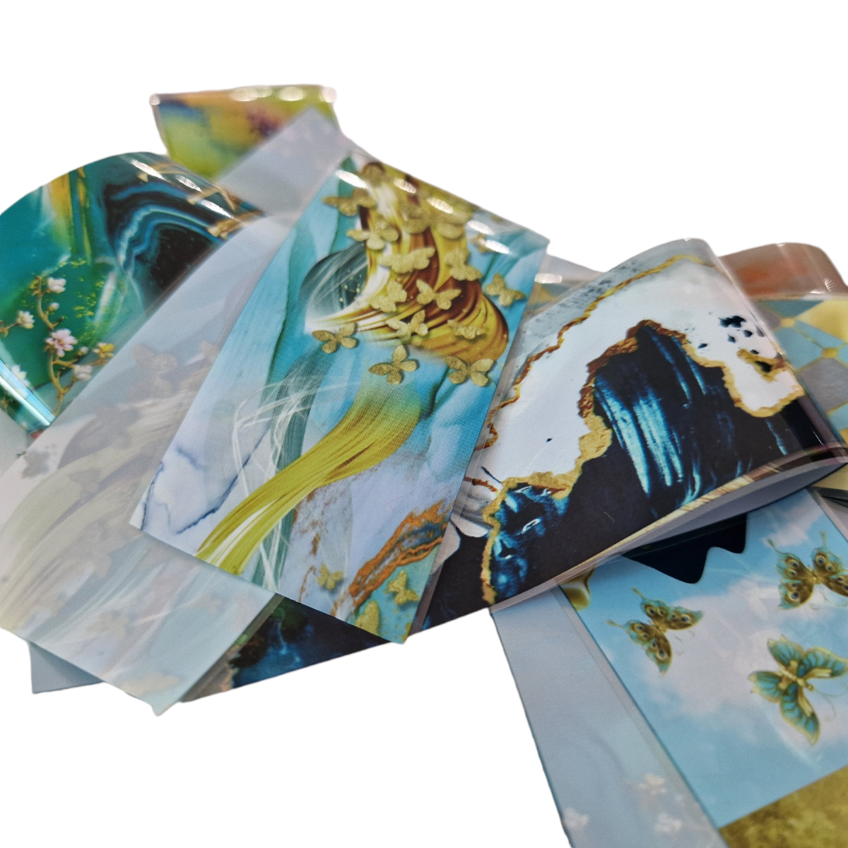 Set 10 folii transfer/ Model Abstract