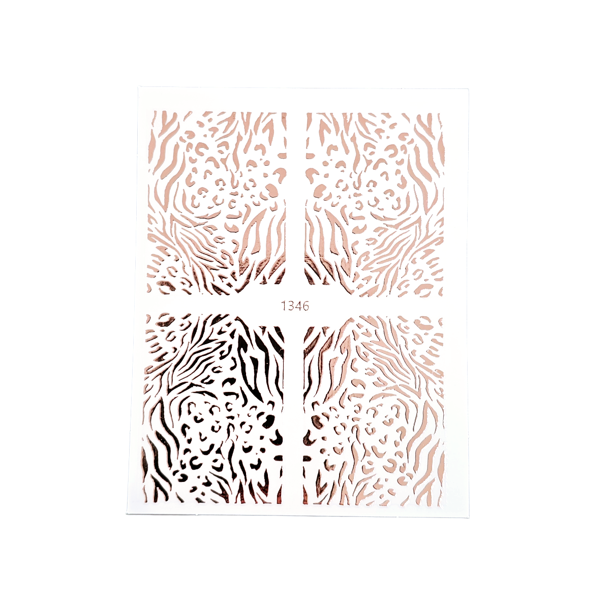 Sticker unghii 1346 Gold Rose