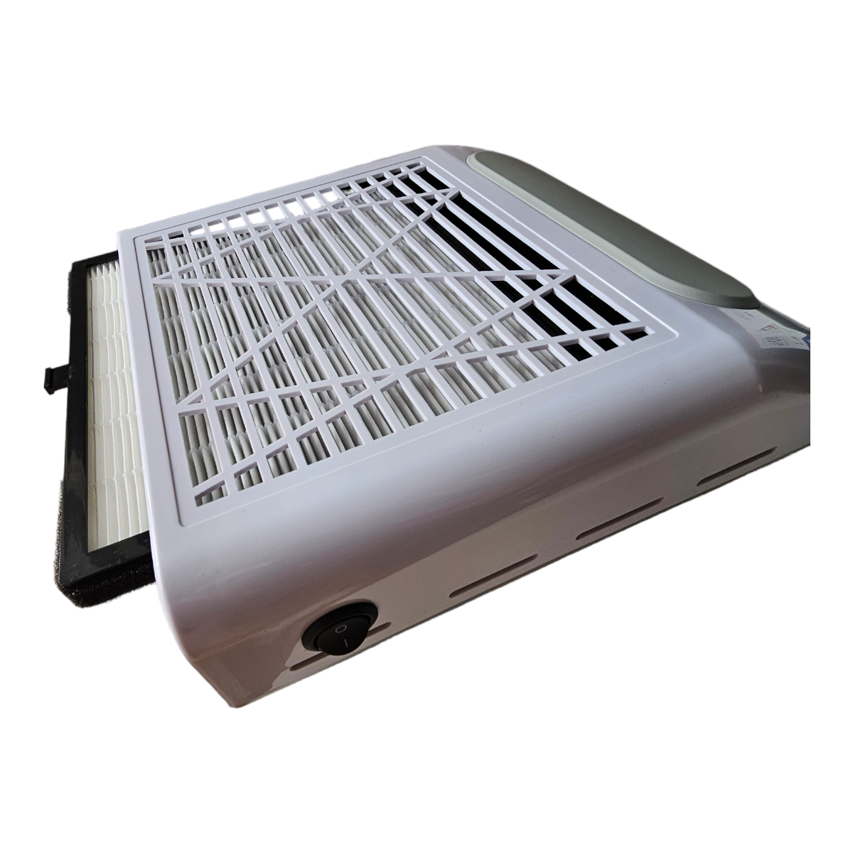 Aspirator Colector Praf Profesional de Unghii, 80W White