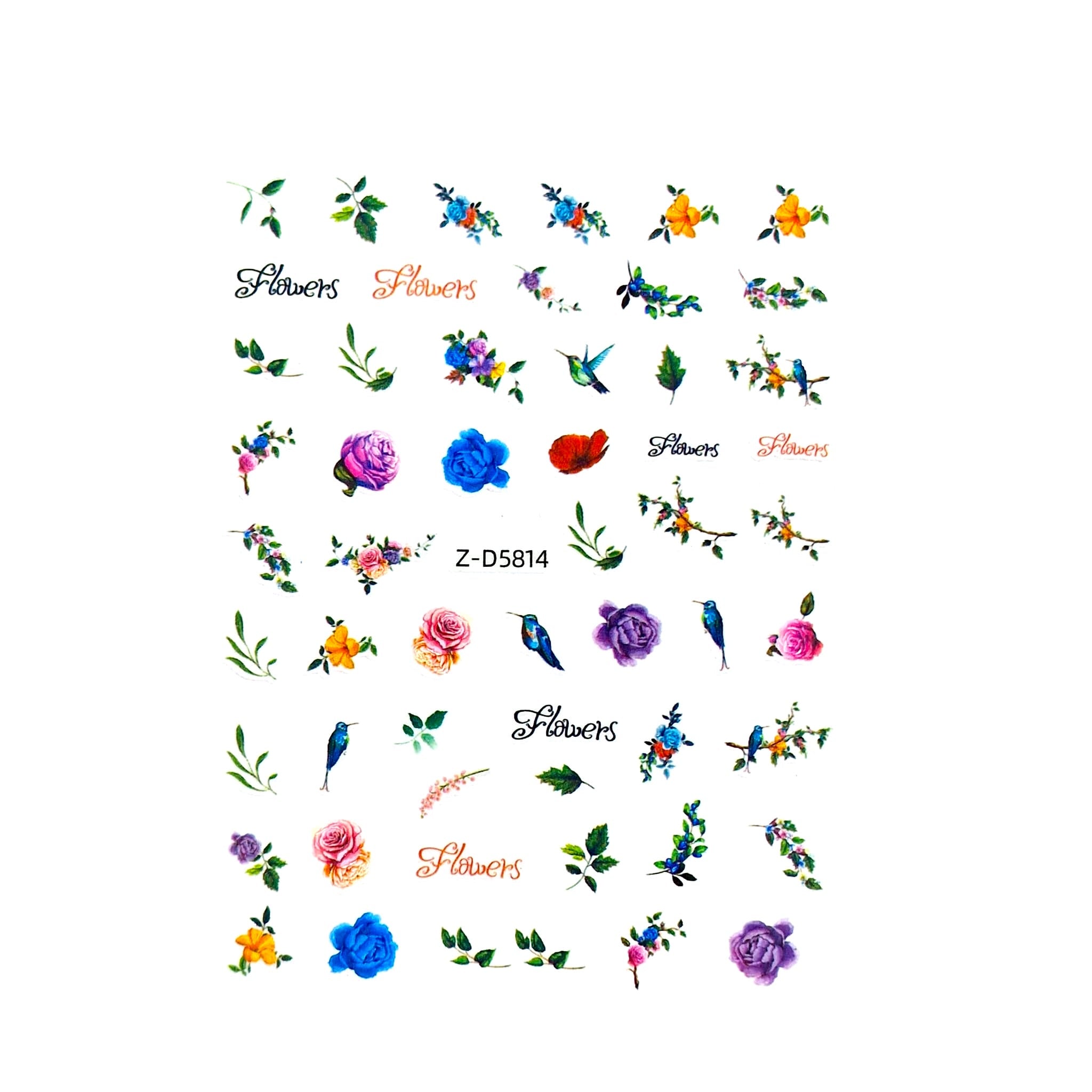 Sticker Decor Unghii 5814