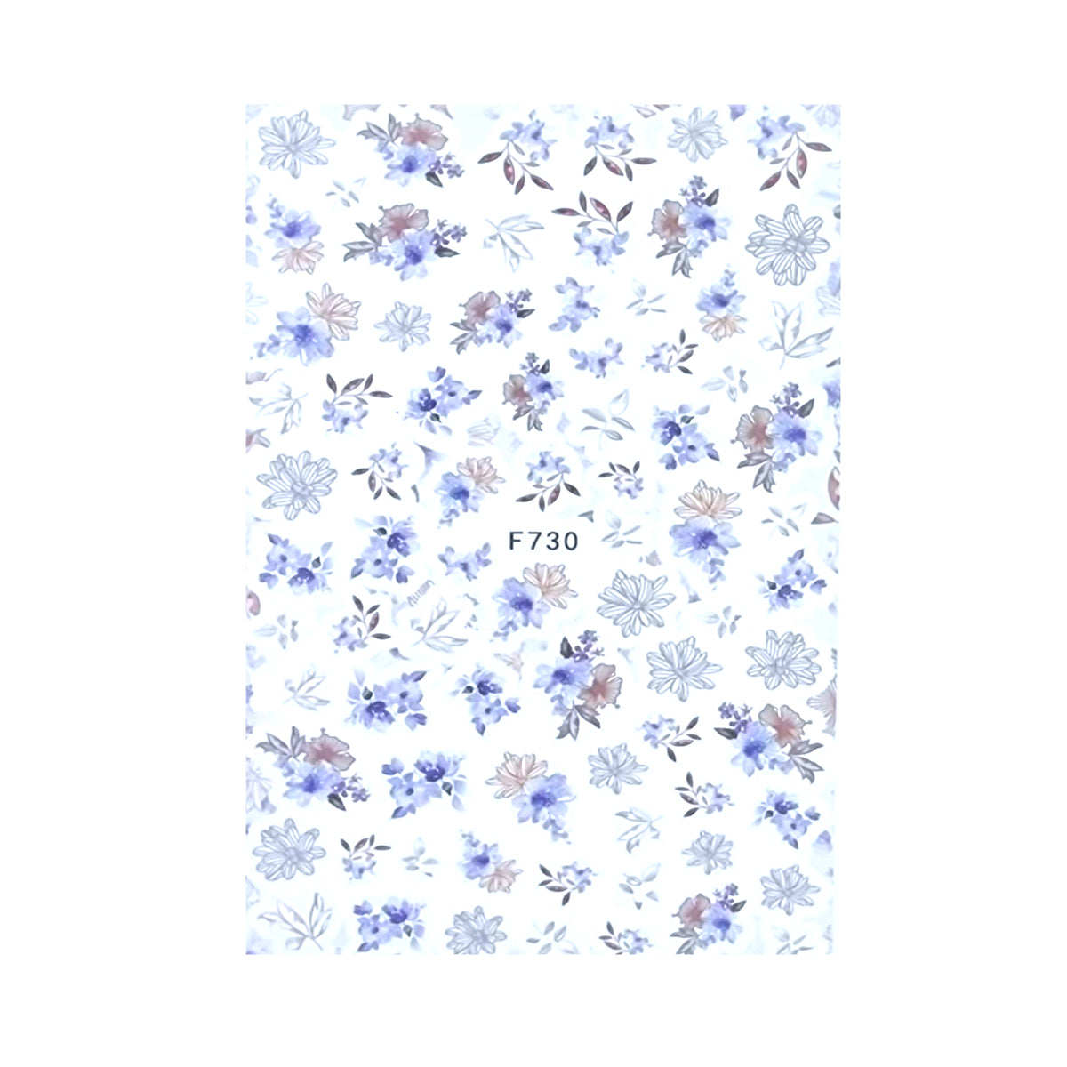 Sticker Unghii Ultra-Fin 730 V