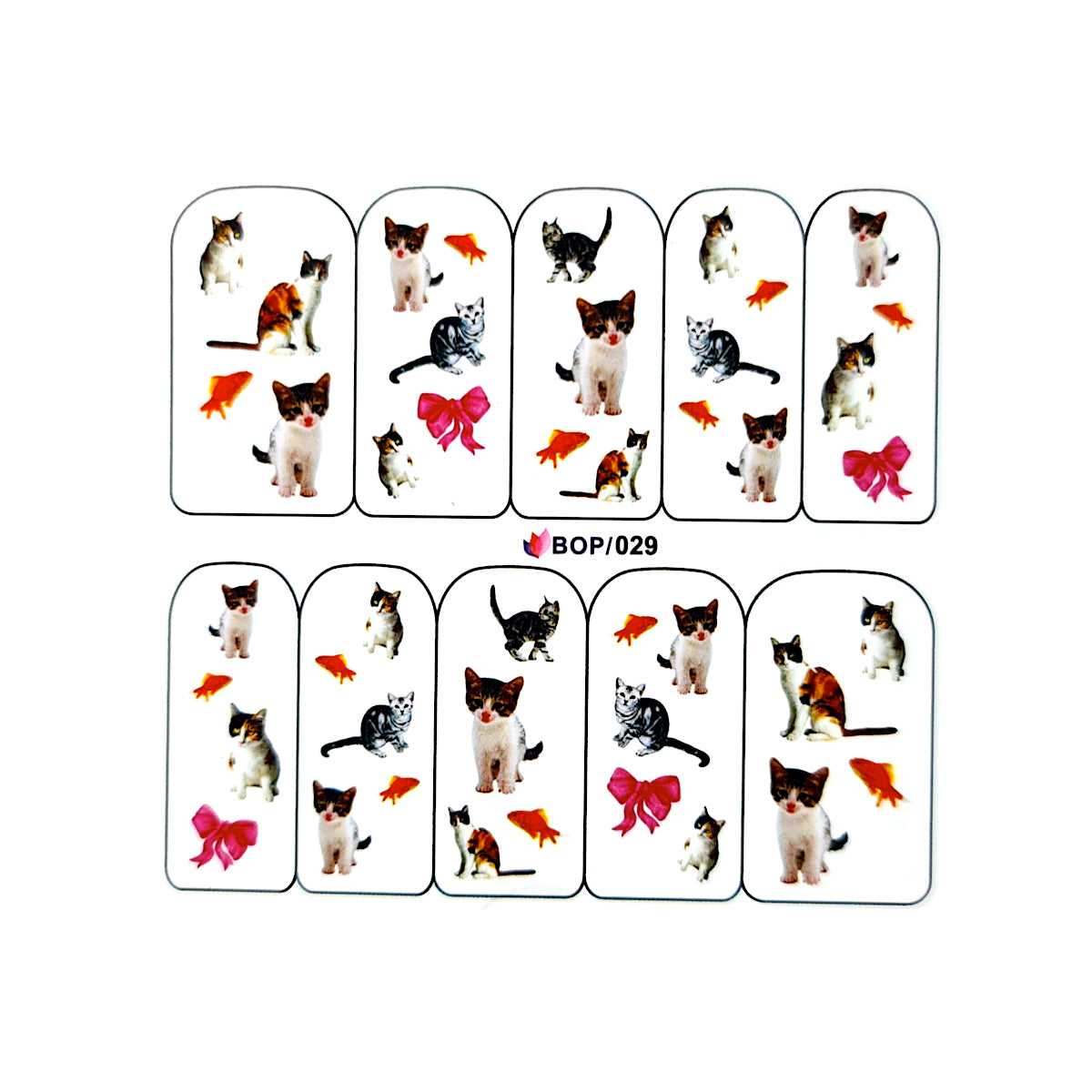Tatuaj Decor Unghii Bop 029