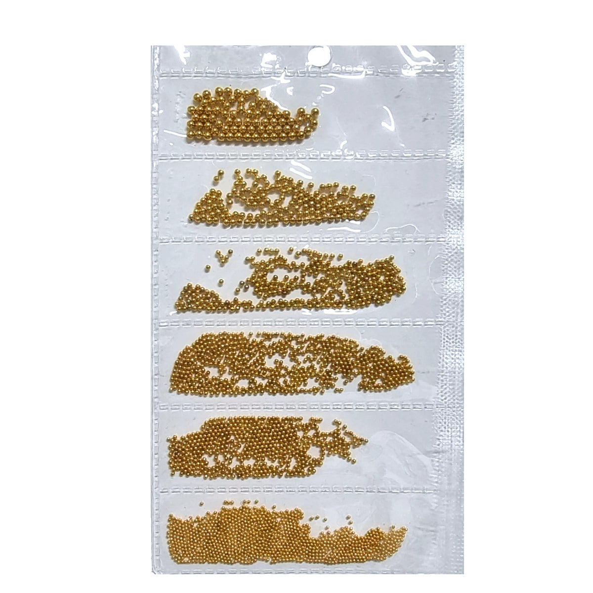 Decor Unghii  Bubble  Multisize Gold