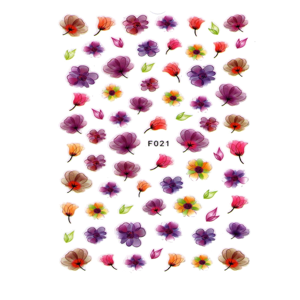 Sticker Decor Unghii Coria F 021