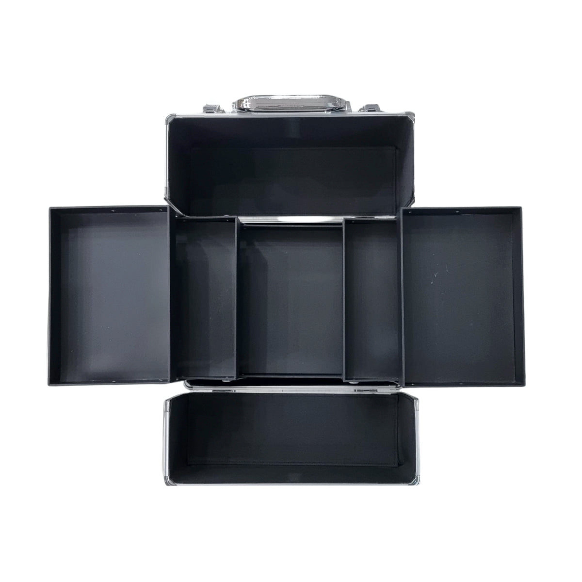 Geanta manichiura compartimentata Silver