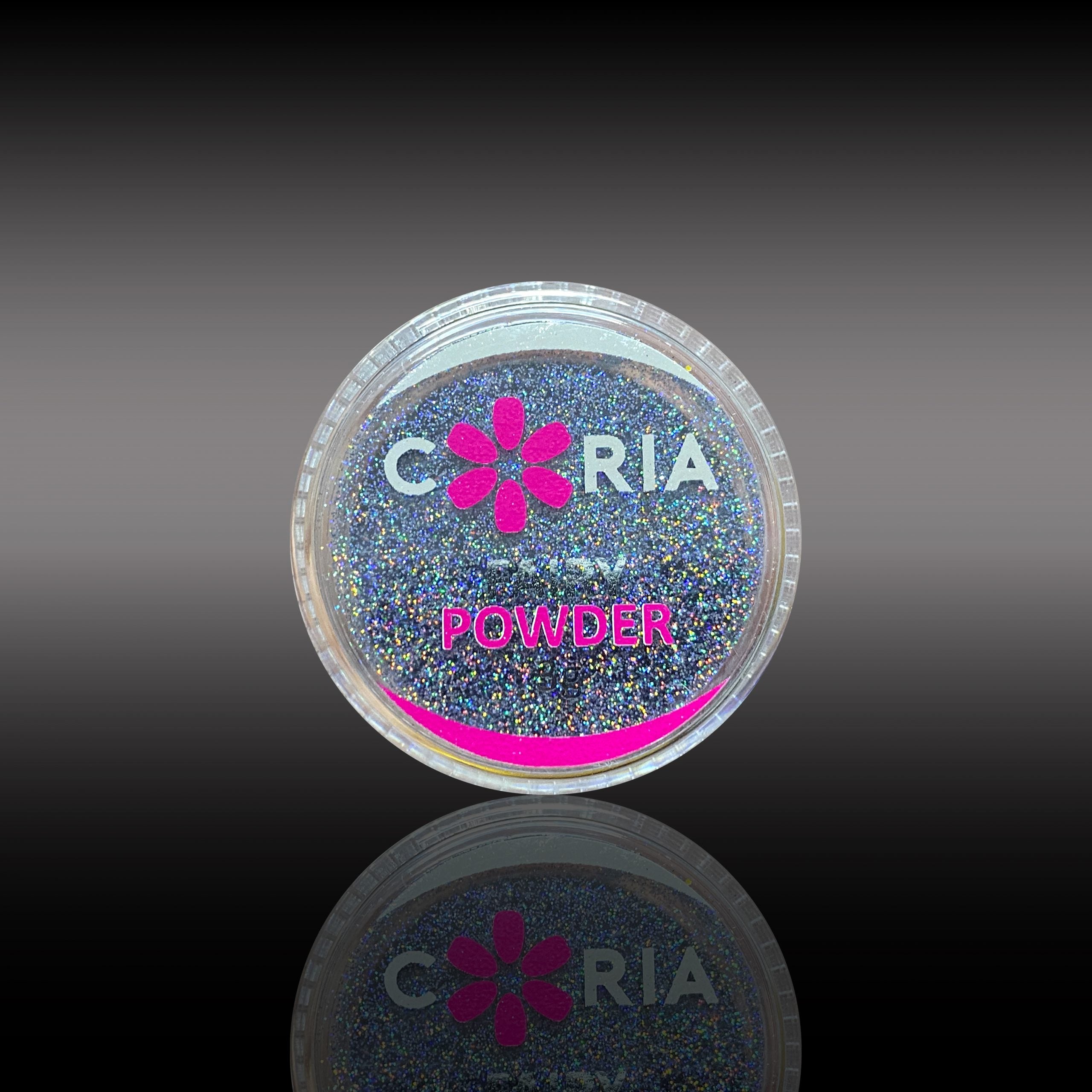 Glitter Extra Fin Fairy Black Coria 5g