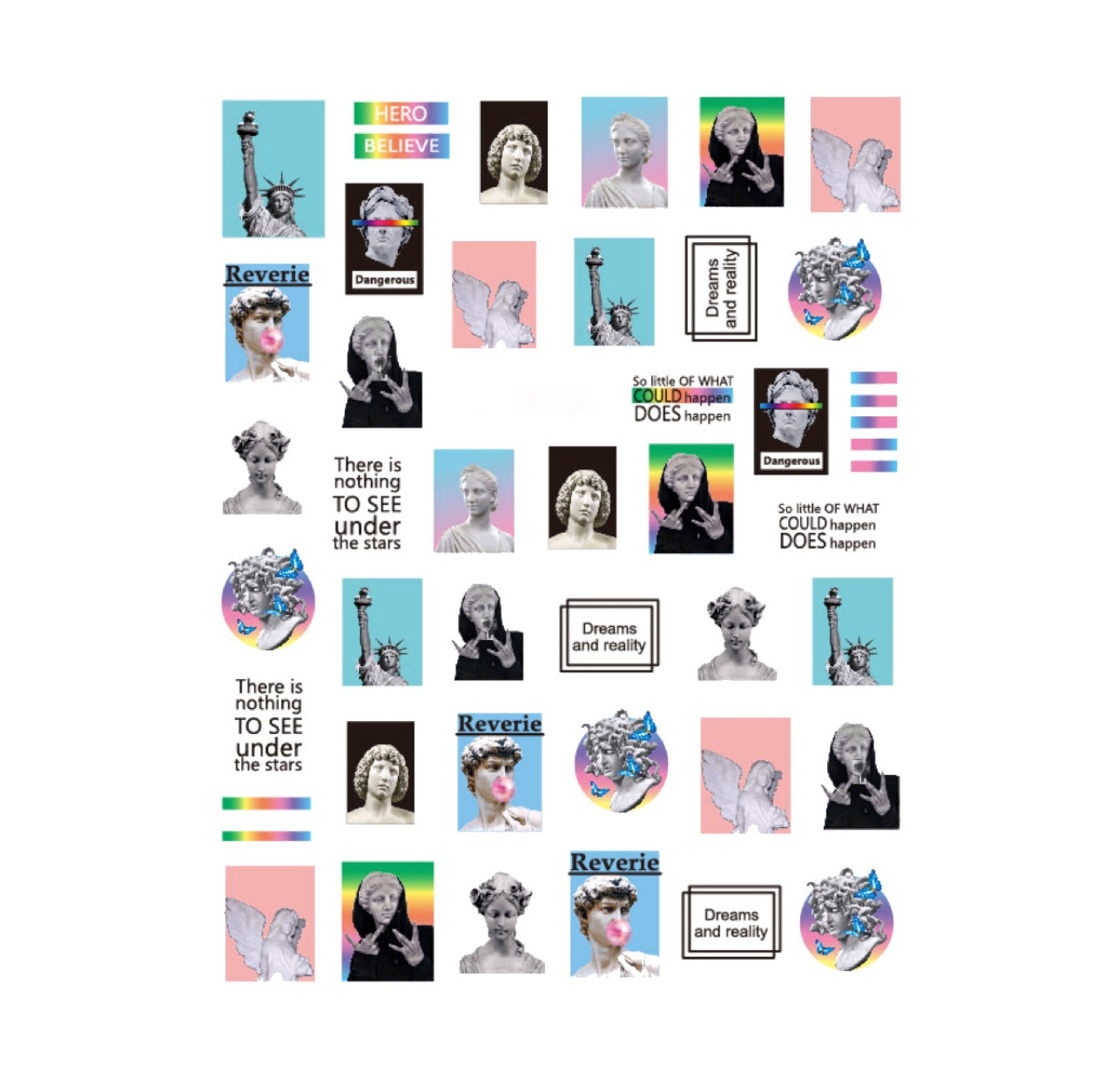 Sticker Museum Art 1803