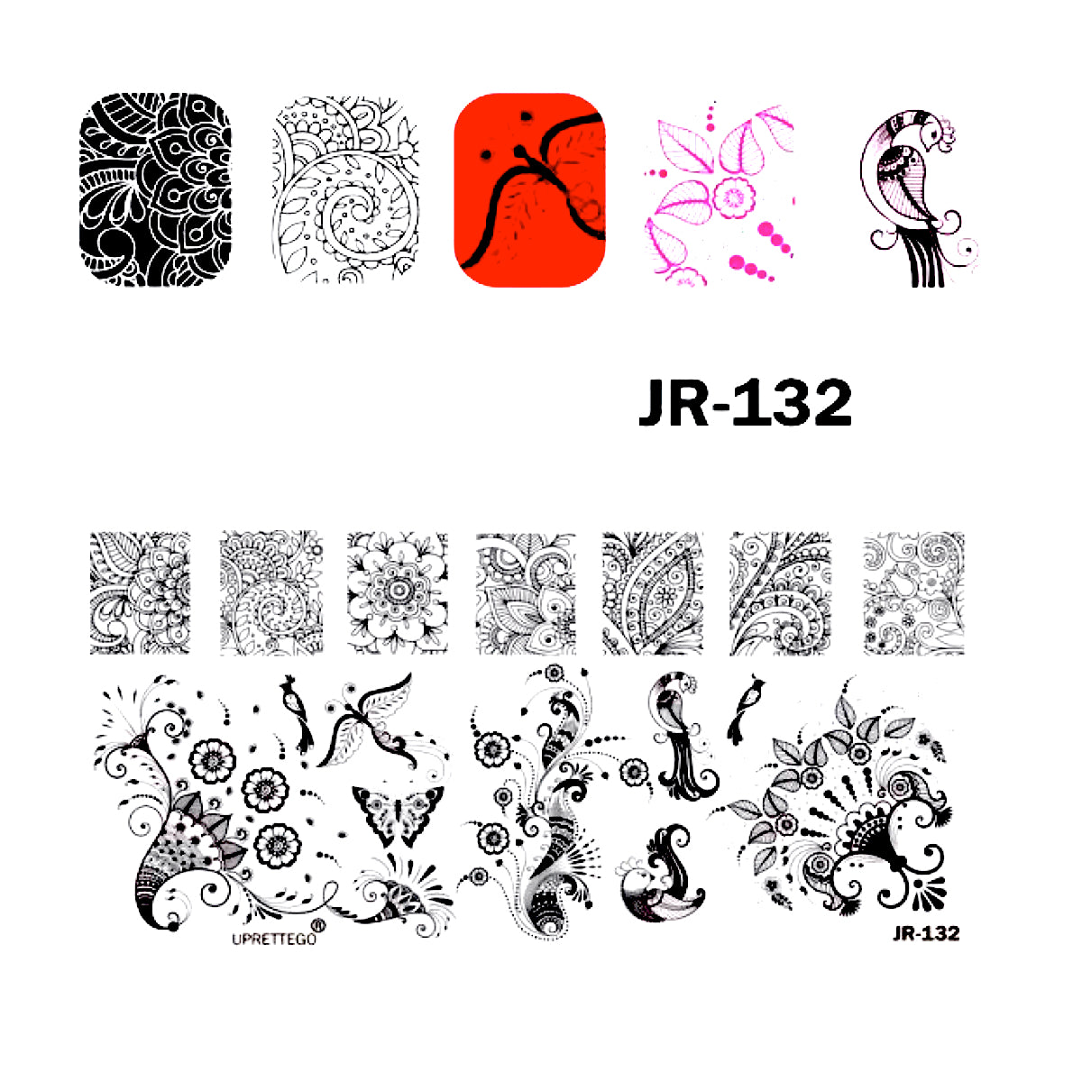 Matrita Decor Unghii JR 132