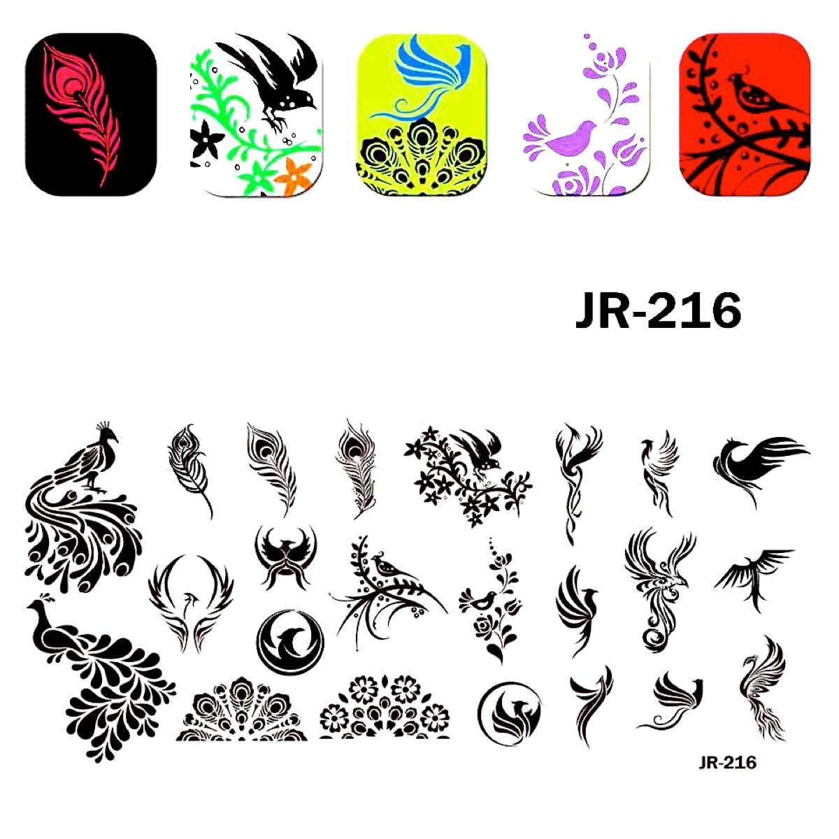 Matrita Decor Unghii JR 216
