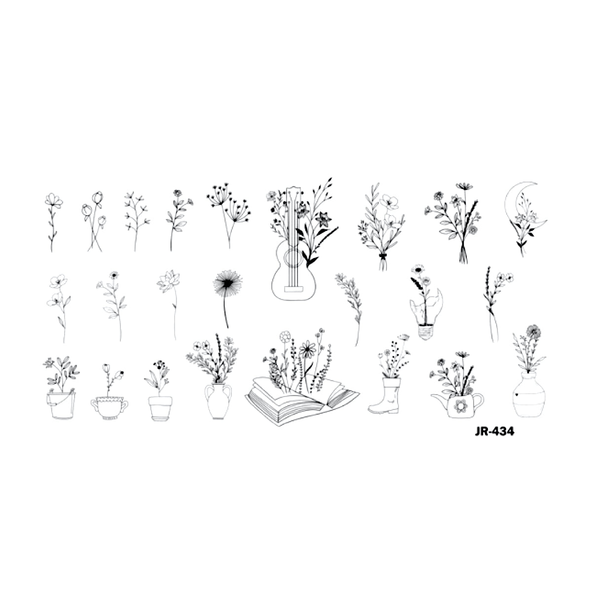 Matrita Decor Unghii JR 434