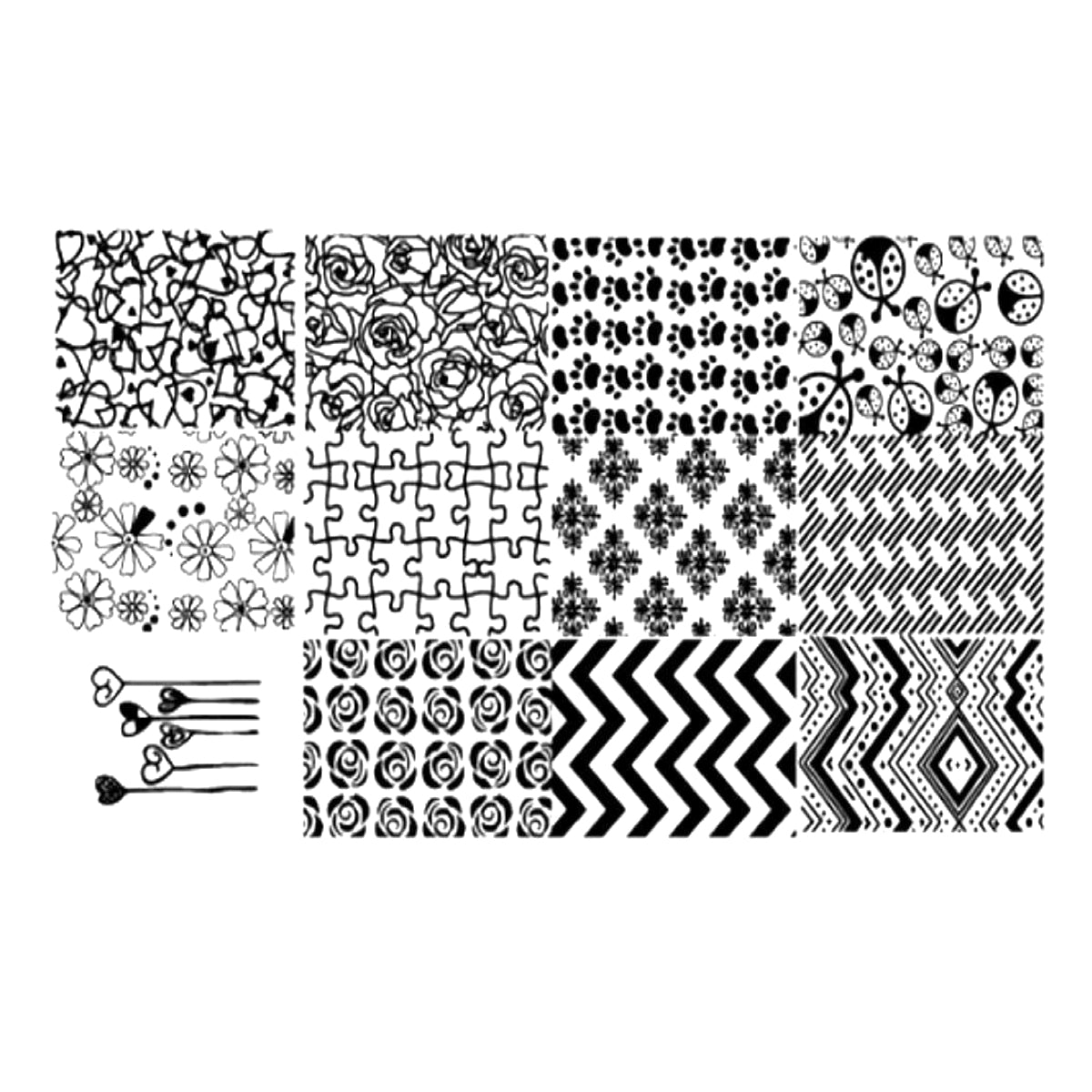 Matrita Decor Unghii xy-z-05