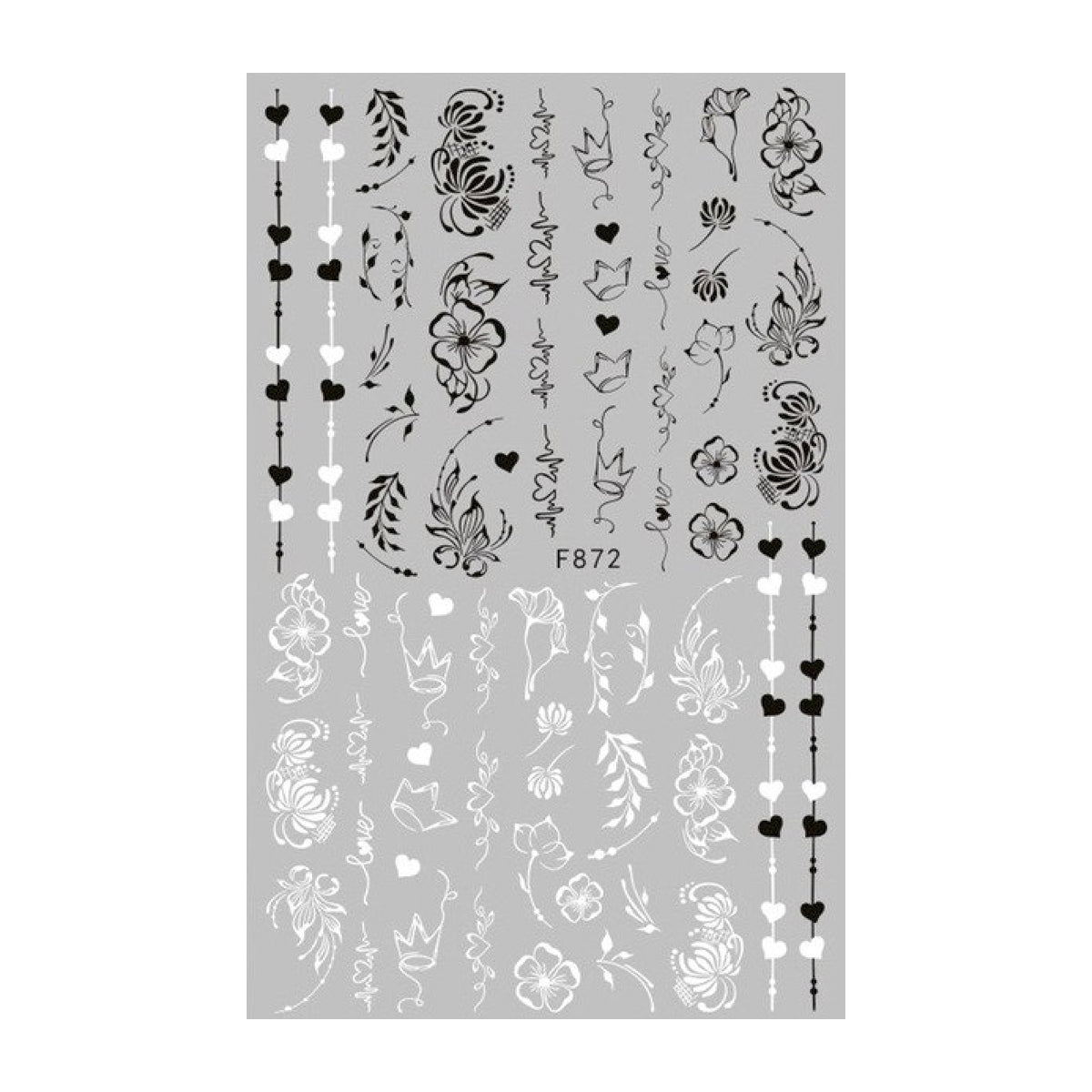 Sticker Unghii Ultra Fin 872