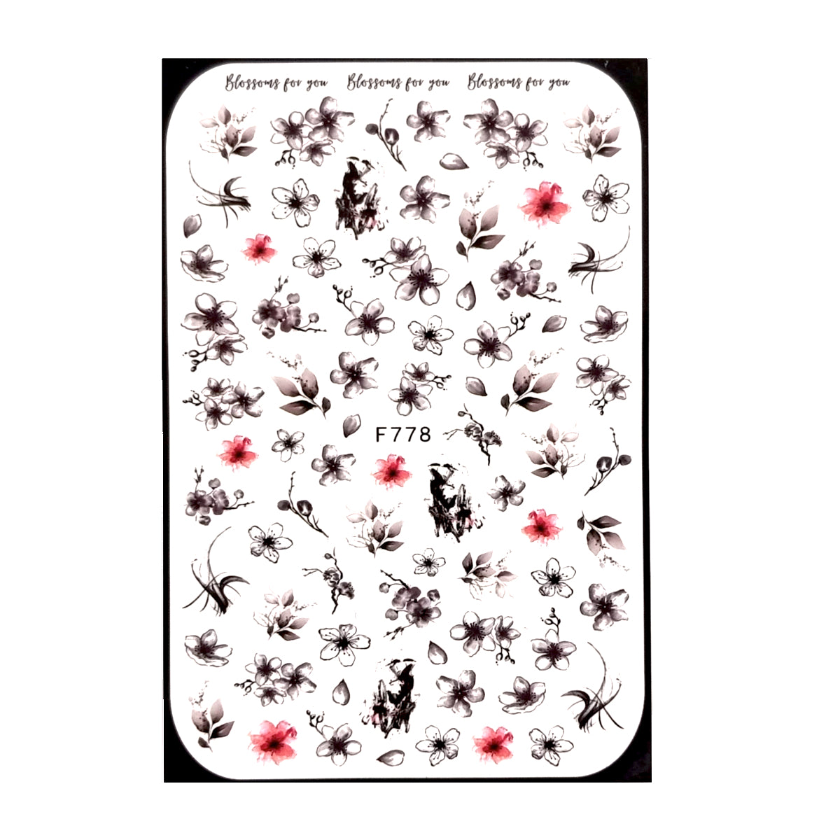 Sticker Decor Unghii Coria 778 V