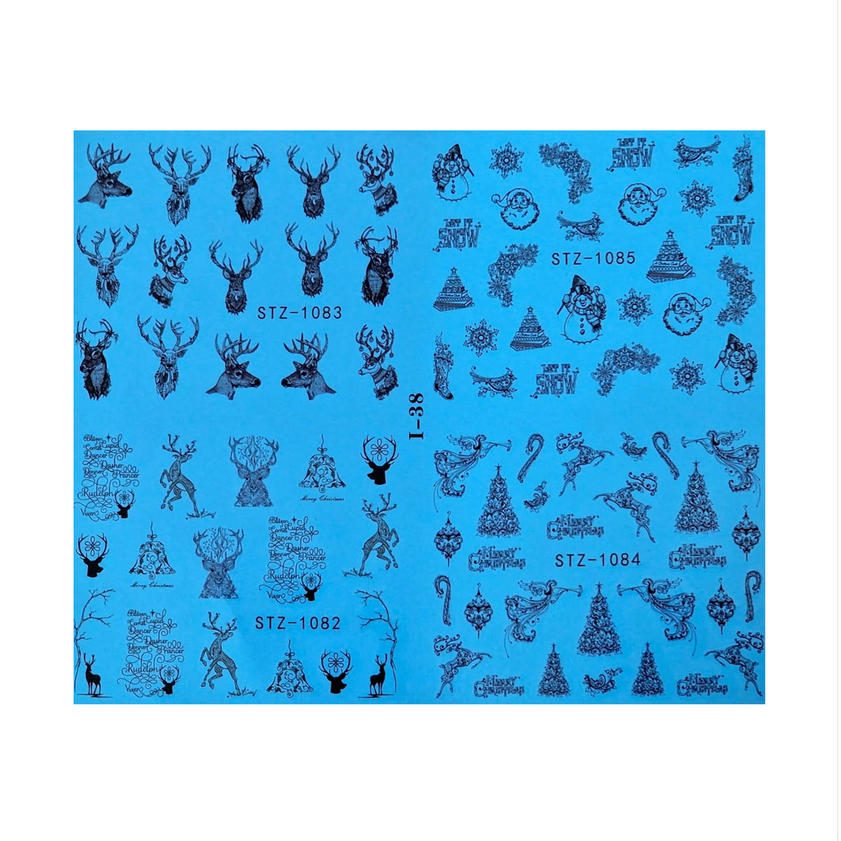 Tatuaj Decor Unghii 1083-1085
