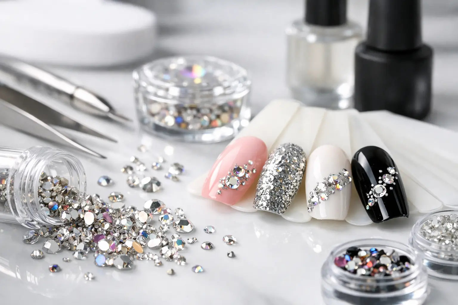 Image of Strasuri profesionale pentru unghii: cum alegi