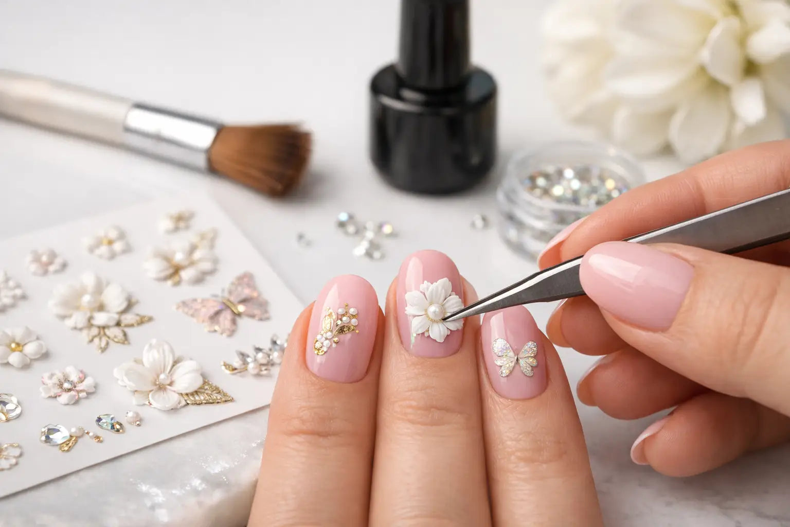 Image of Stickere 5D pentru unghii: când merită