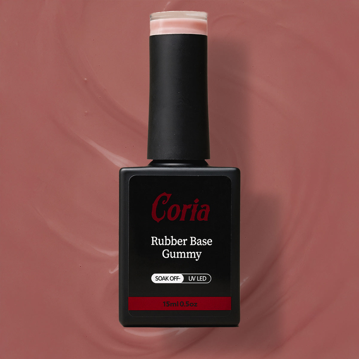 Image of Baza Rubber Gummy Coria 042 Perfect French Dark Nude 15 ml