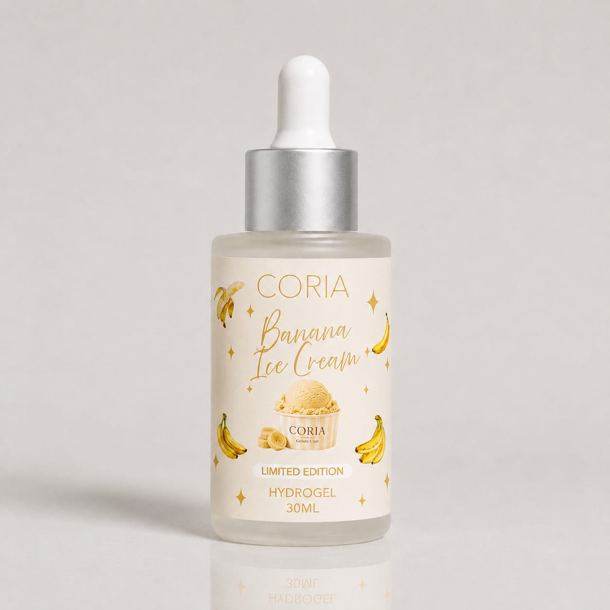 Image of Hydrogel pentru cuticula Banana Ice Cream  30ml