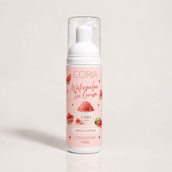 Spumă pentru cuticule Watermelon Ice Cream Coria, flacon 100 ml