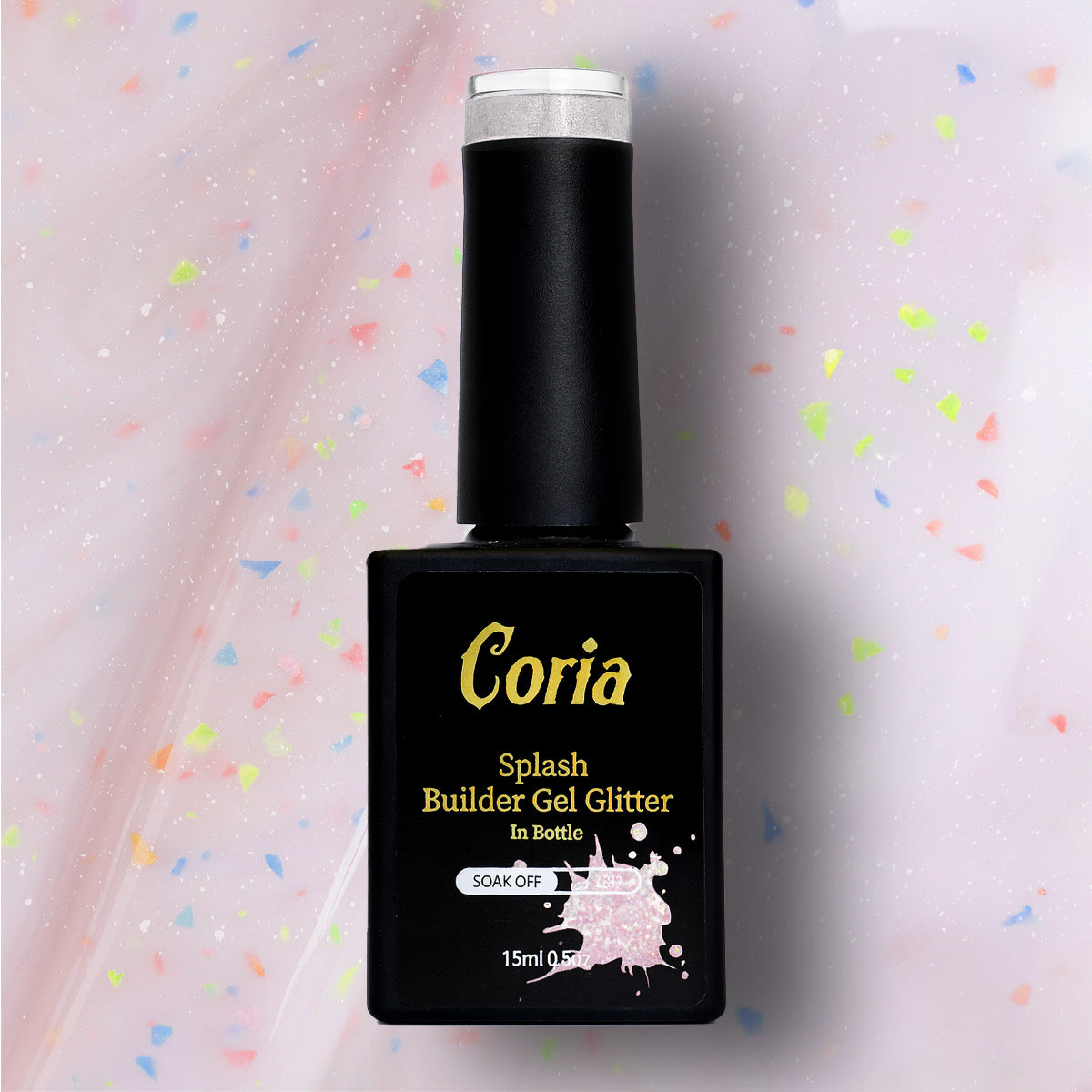 Image of Builder Gel Glitter In Bottle 14 15ml