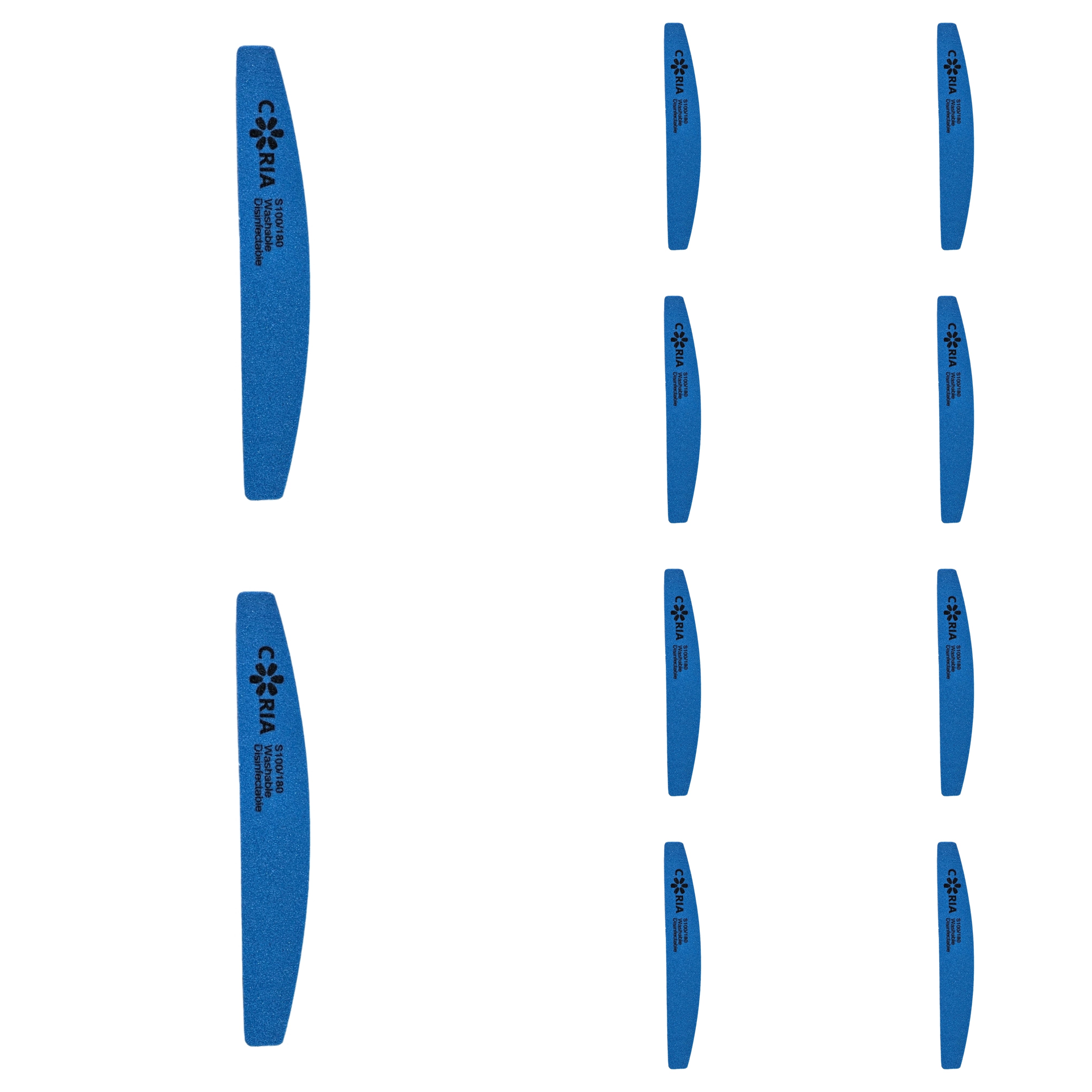 Image of Set 10 Pila Buffer Coria 100/180 Blue