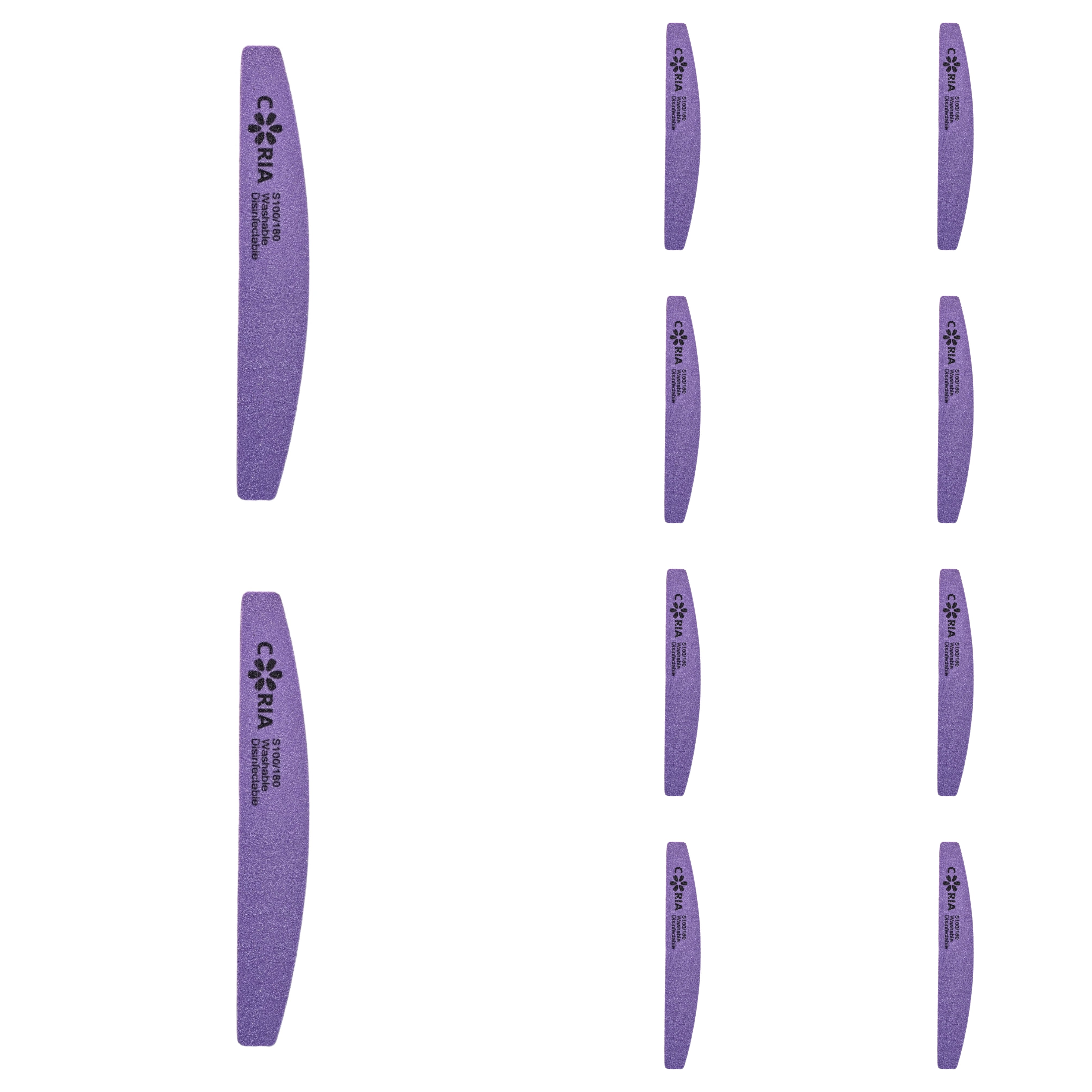 Image of Set 10 Pila Buffer Coria 100/180 Purple