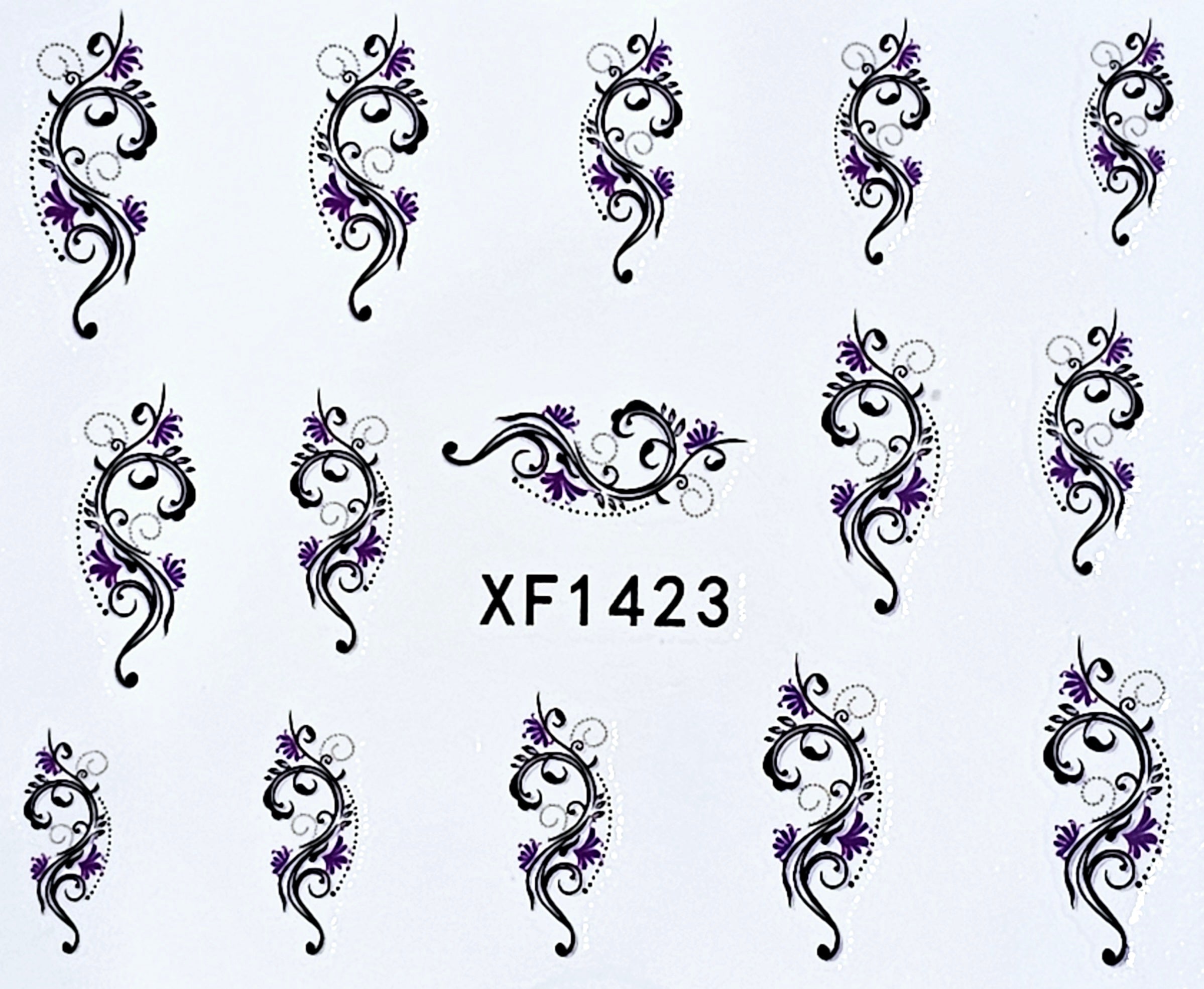 Image of Tatuaj Decor Unghii XF-1423