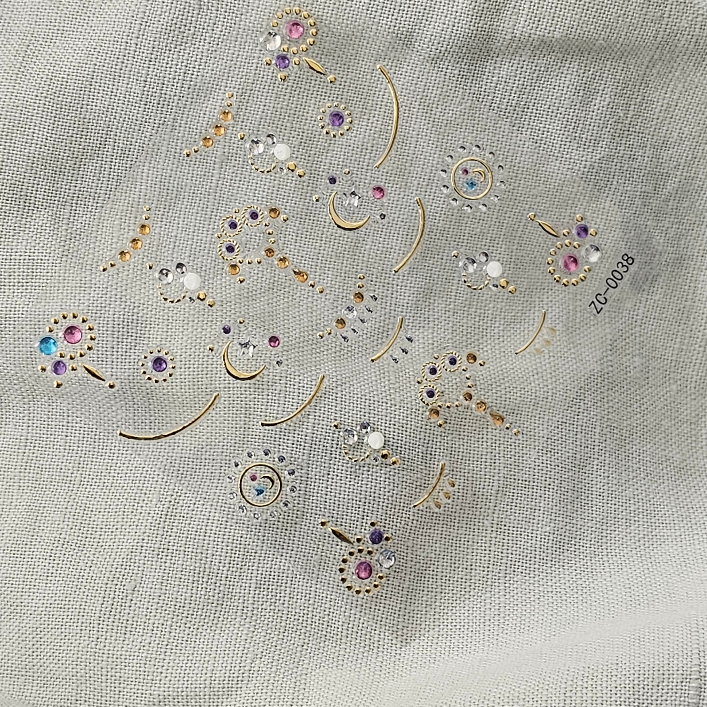 Image of Sticker Jewerly Style 038