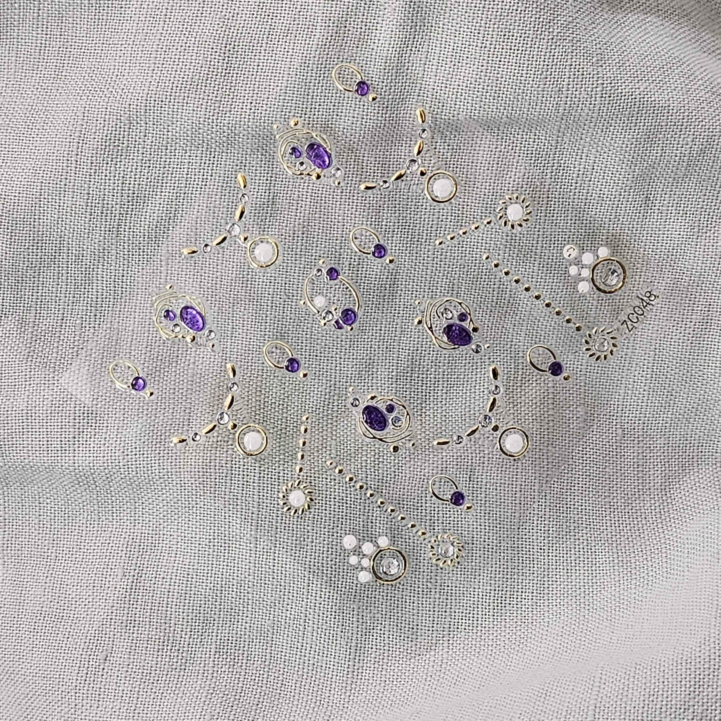Image of Sticker Jewerly Style 048