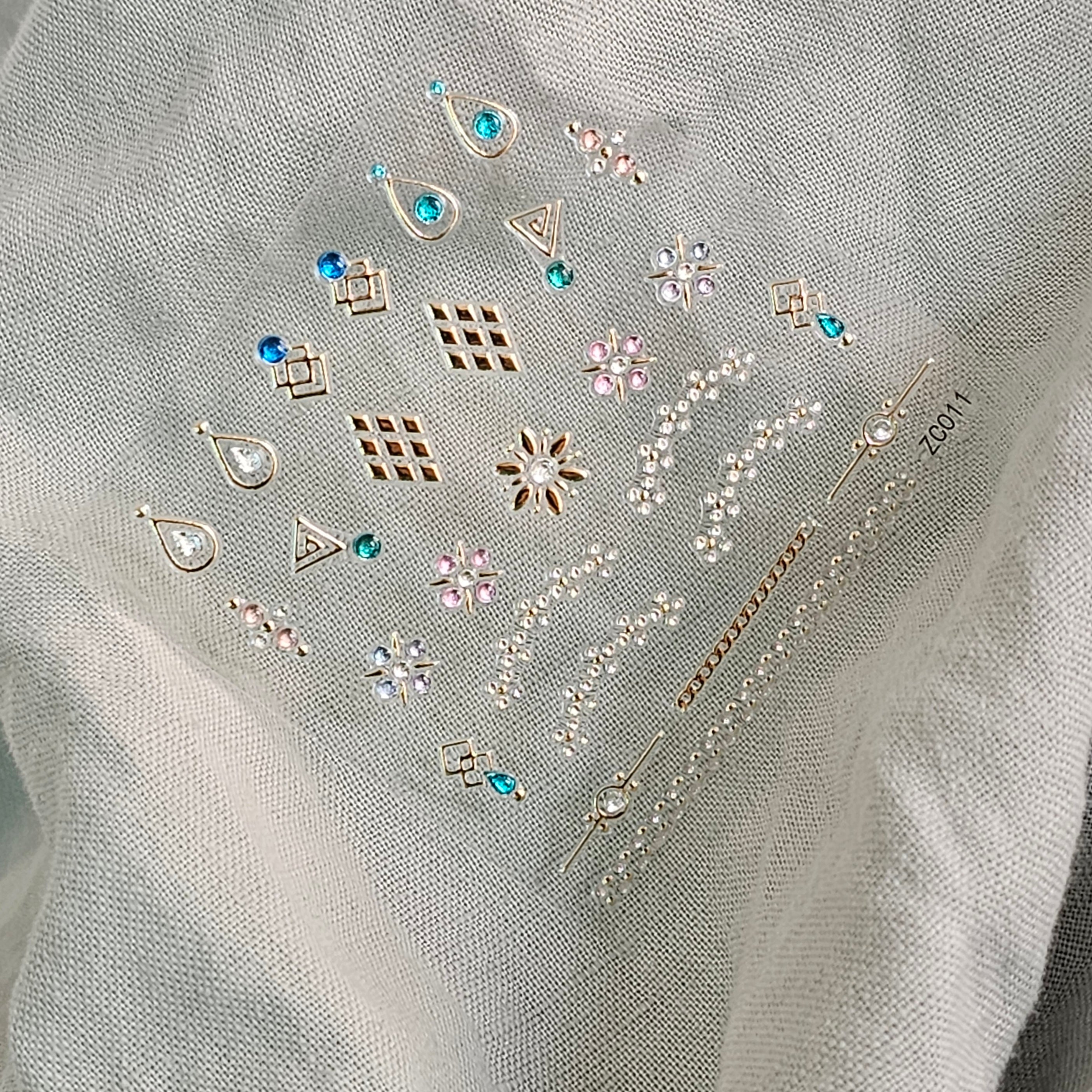 Image of Sticker Jewerly Style 011