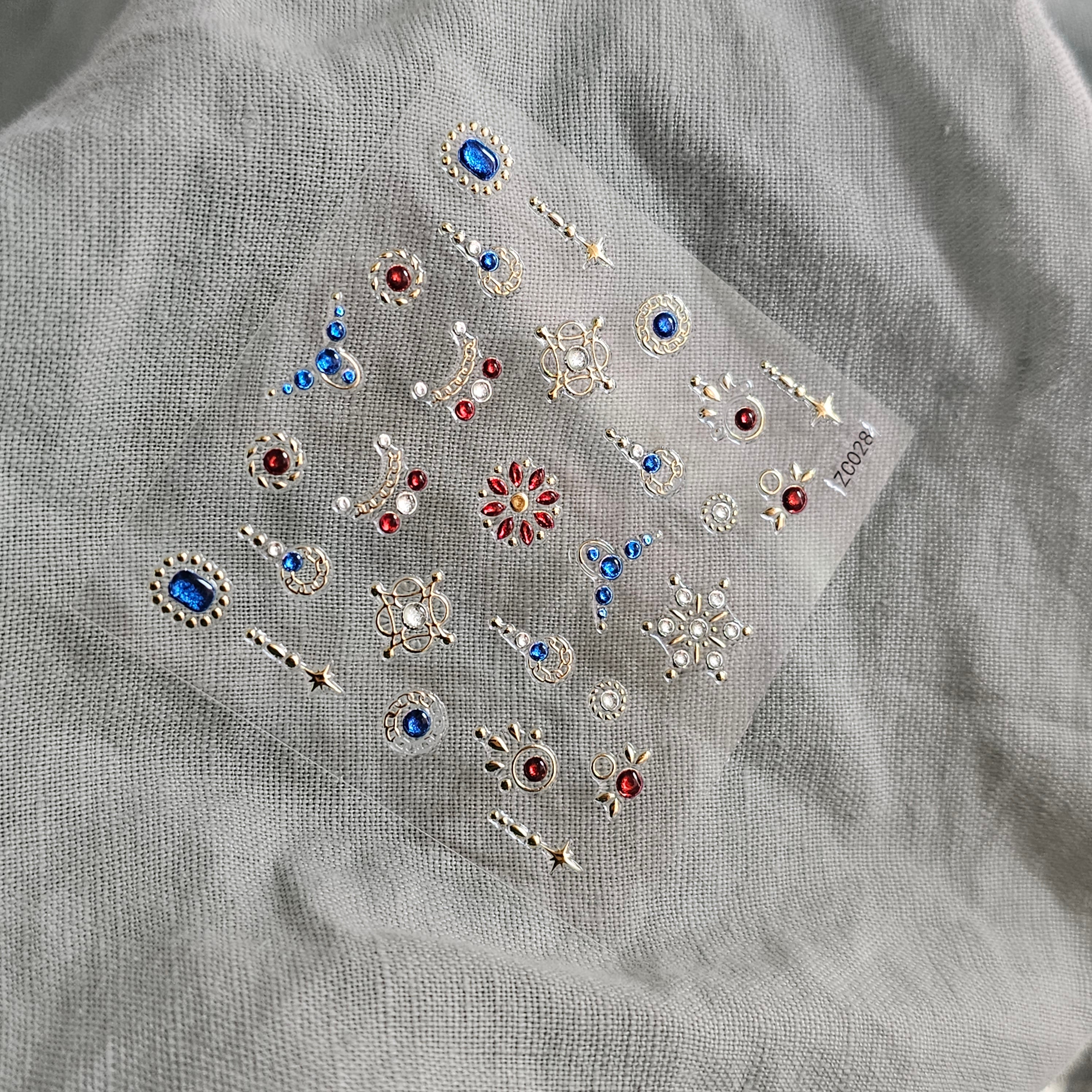Image of Sticker Jewerly Style 028