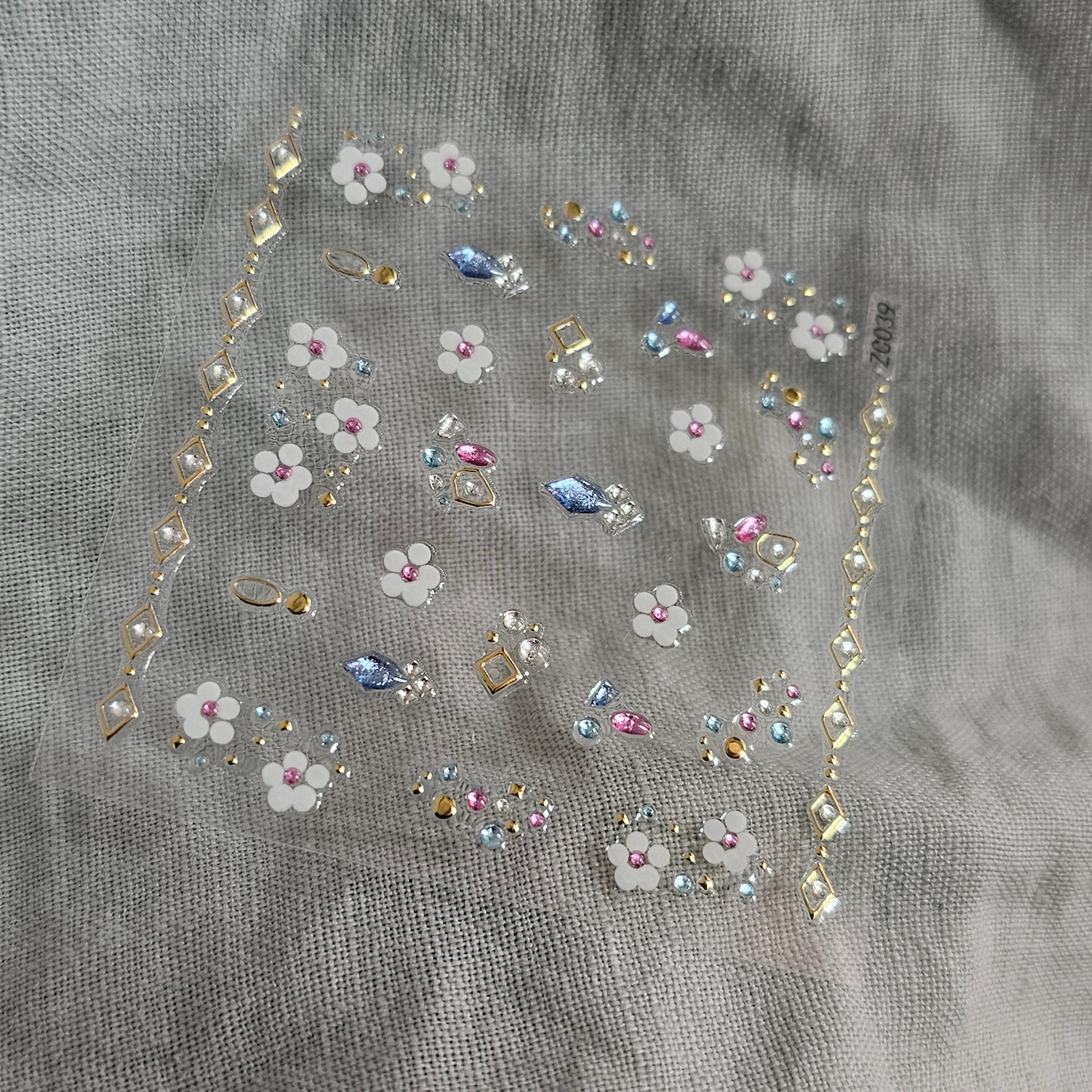 Image of Sticker Jewerly Style 039