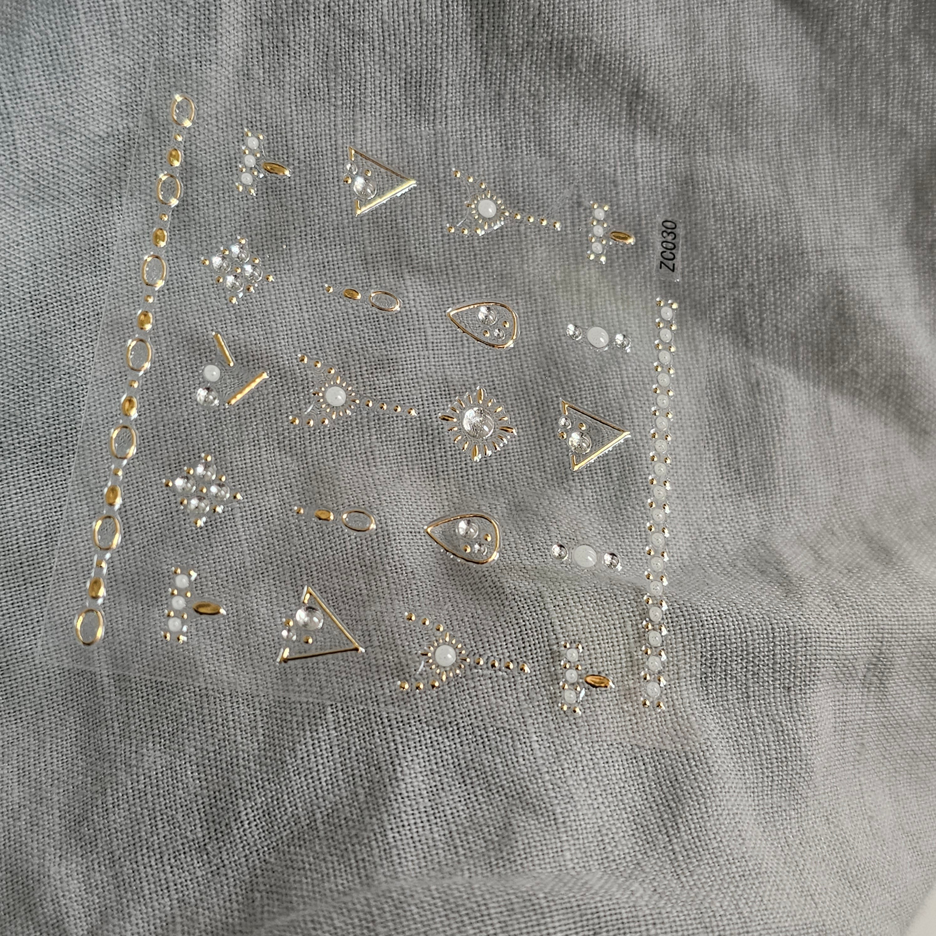 Image of Sticker Jewerly Style 030