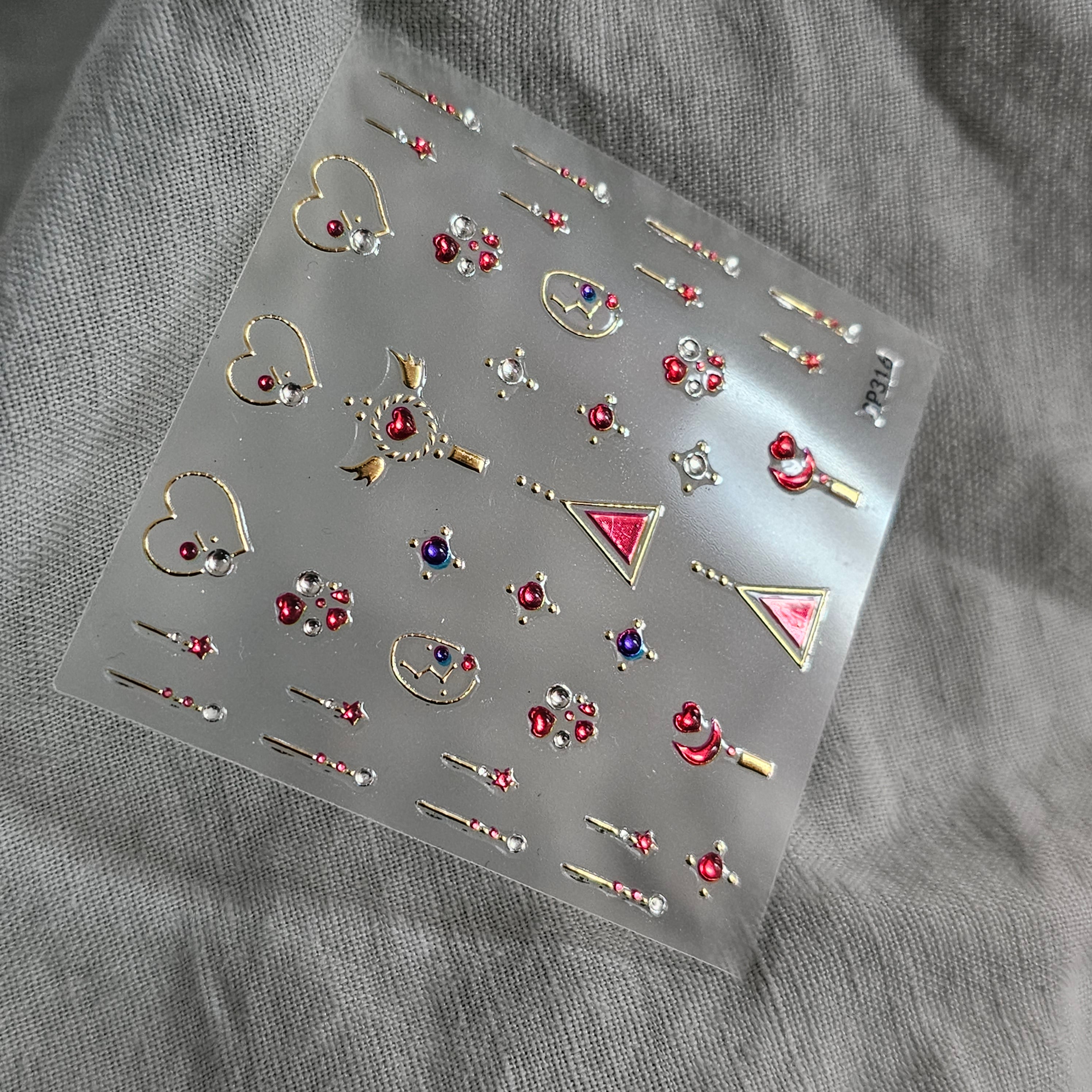 Image of Sticker Jewerly Style 316