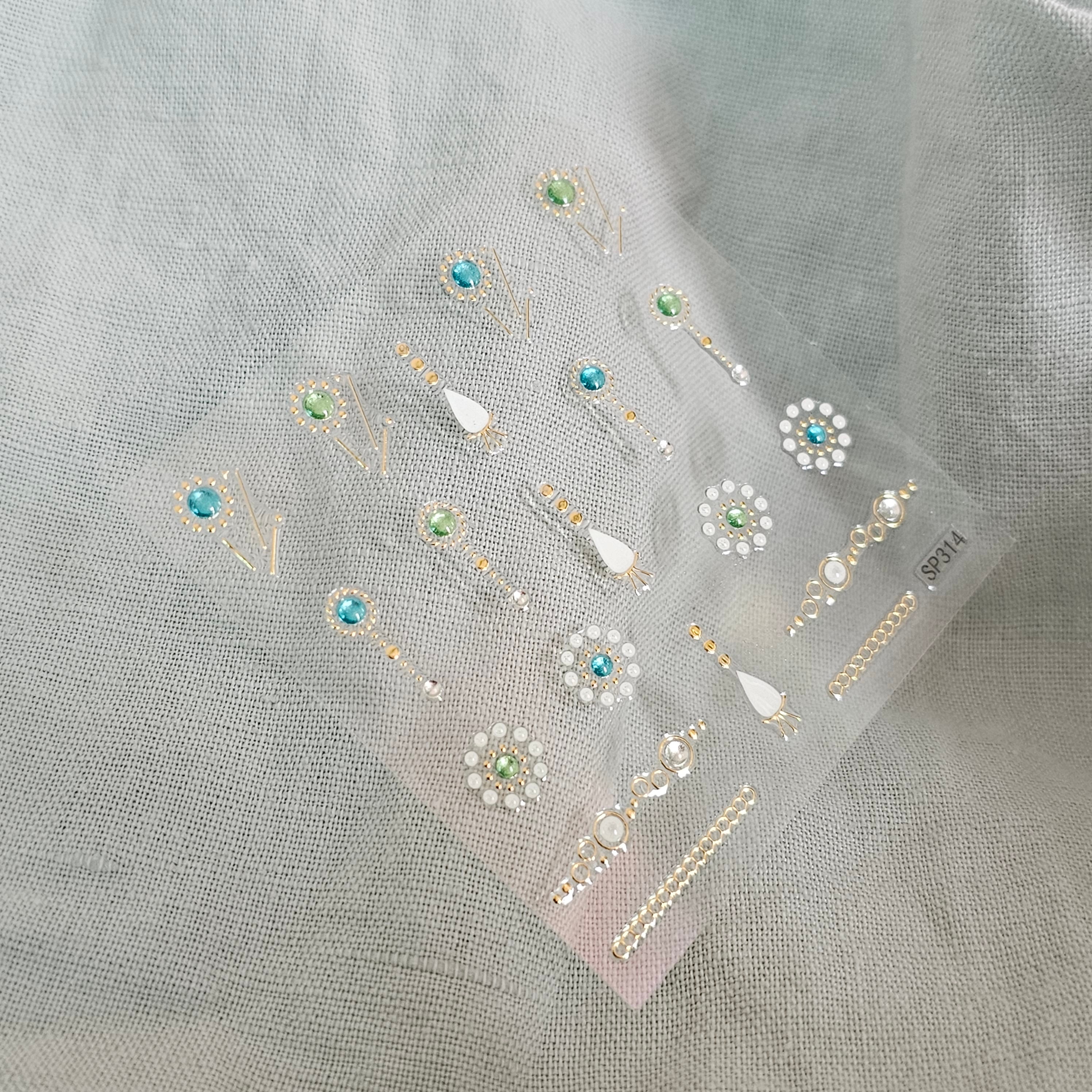 Image of Sticker Jewerly Style 314
