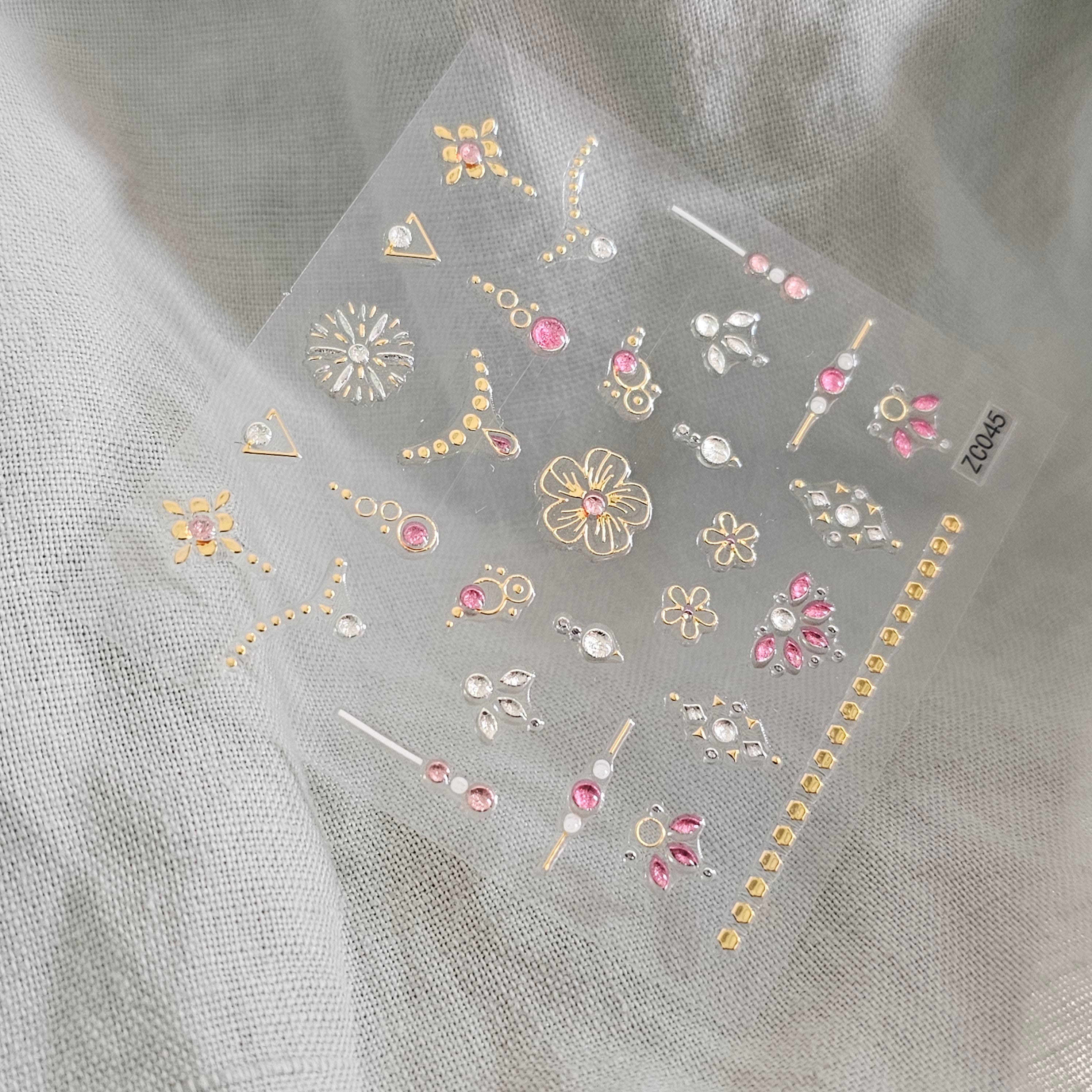 Image of Sticker Jewerly Style 045