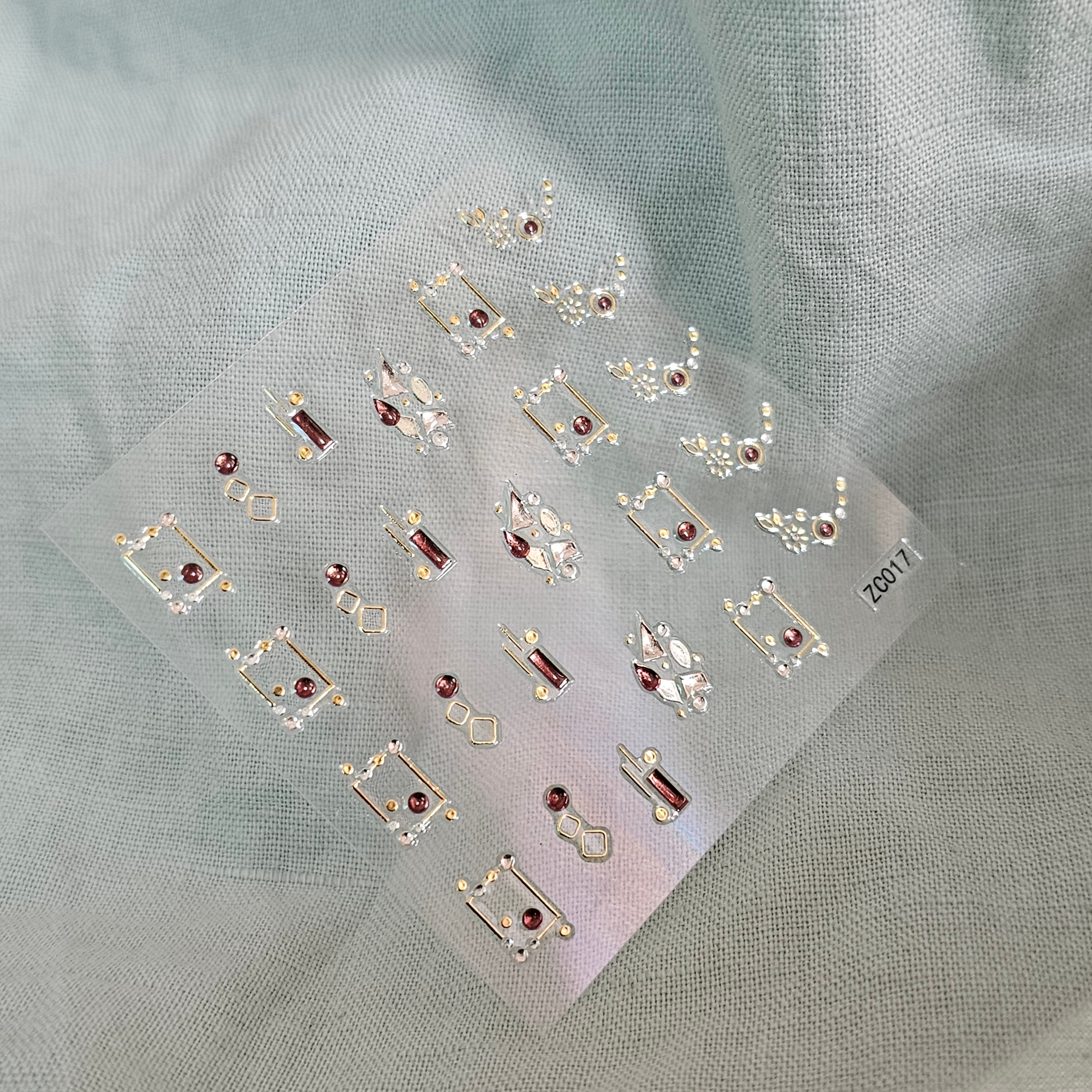 Image of Sticker Jewerly Style 017
