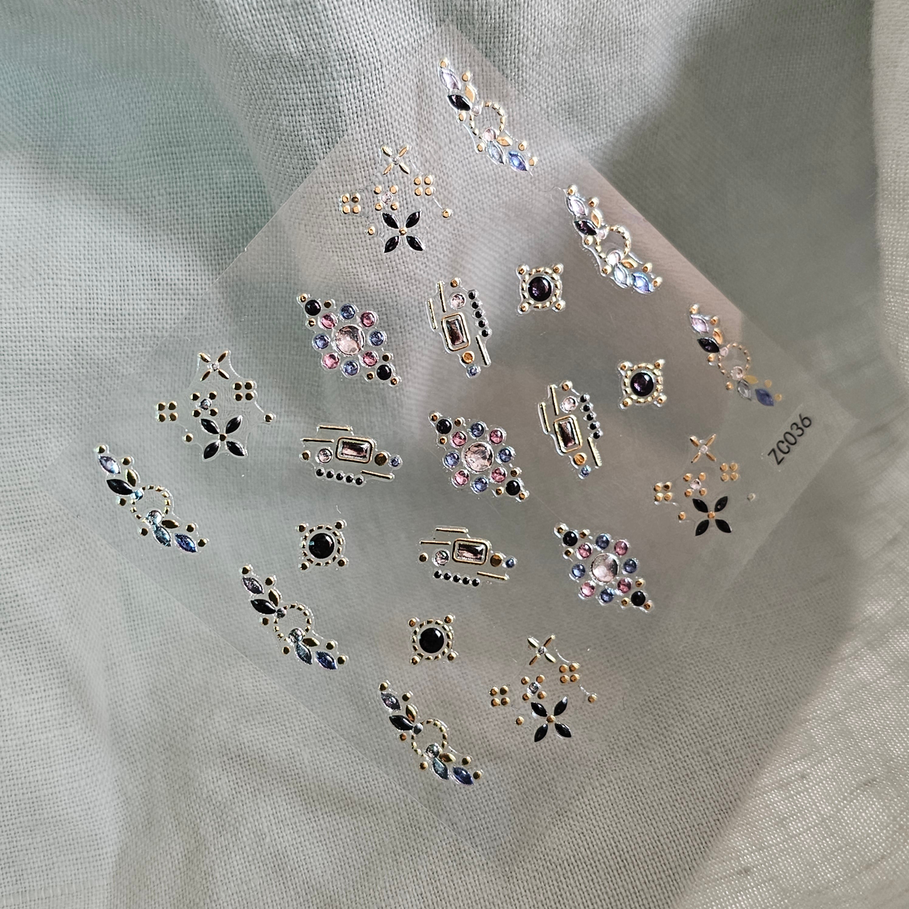 Image of Sticker Jewerly Style 036